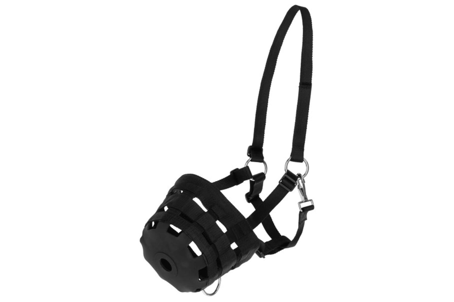 Covalliero Horse Muzzle Pony Black-5