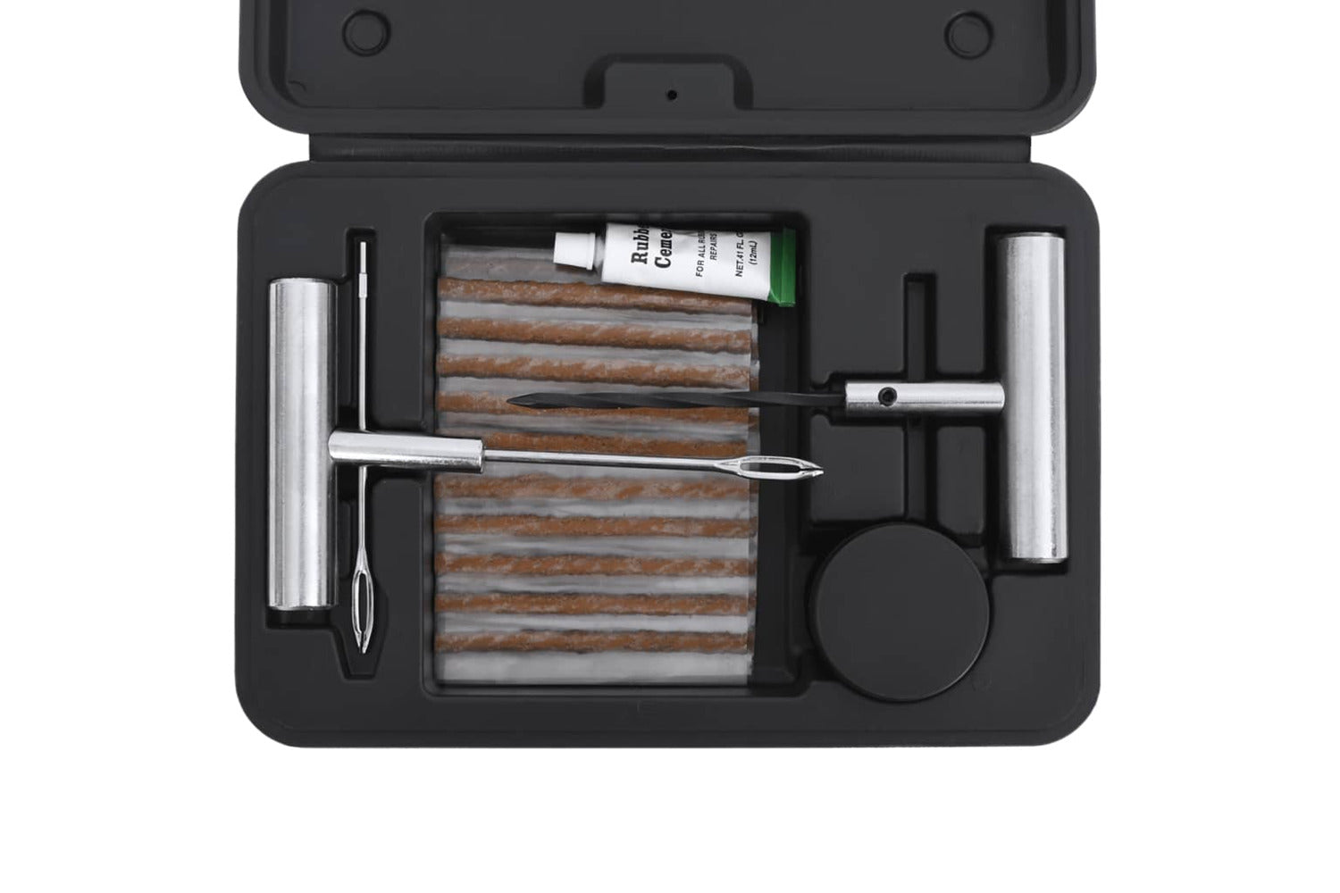 Vidaxl 210461 27 Piece Car Tire Repair Kit-4