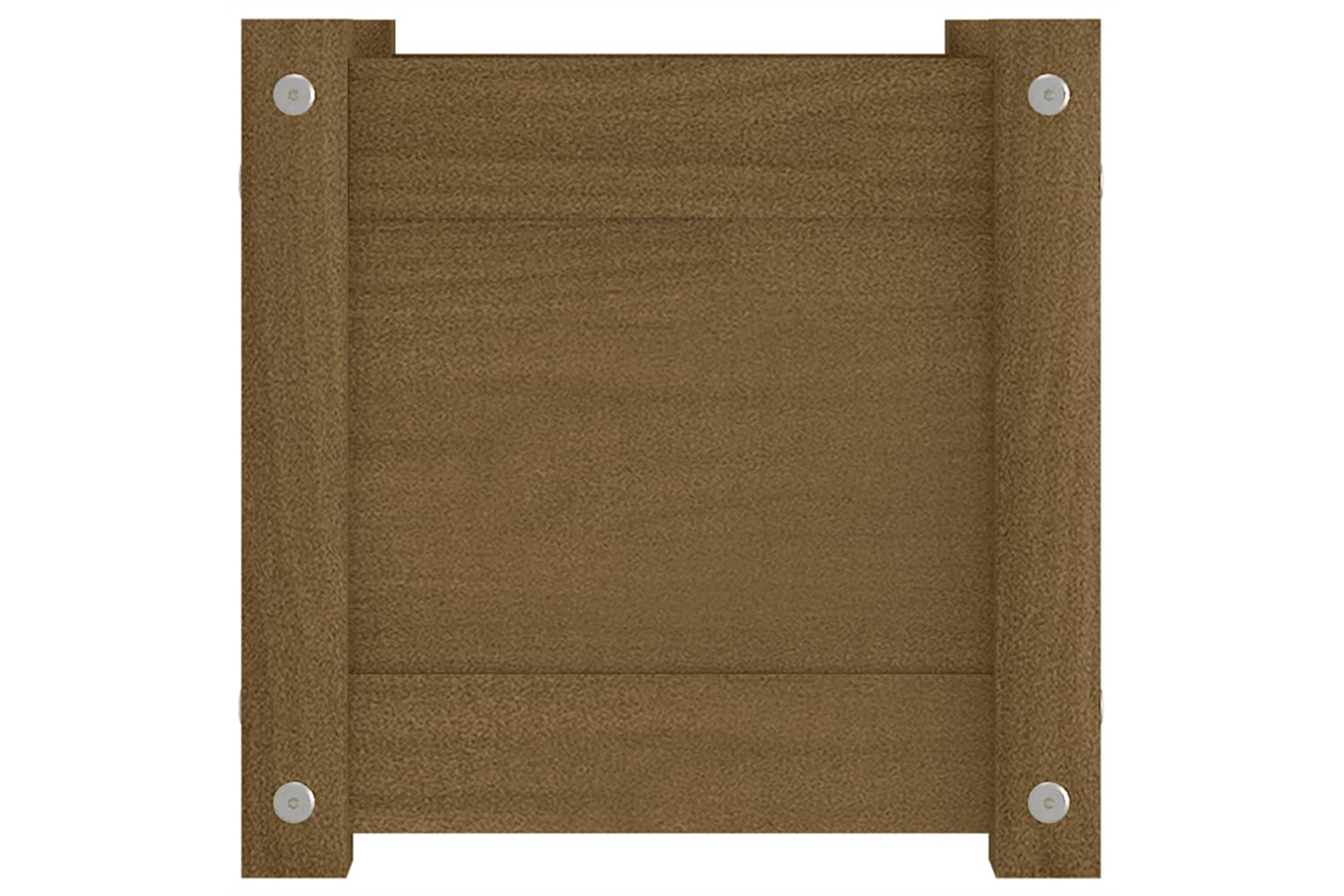 vidaXL 810528 Garden Planter Honey Brown 31x31x31cm Solid Pinewood-4