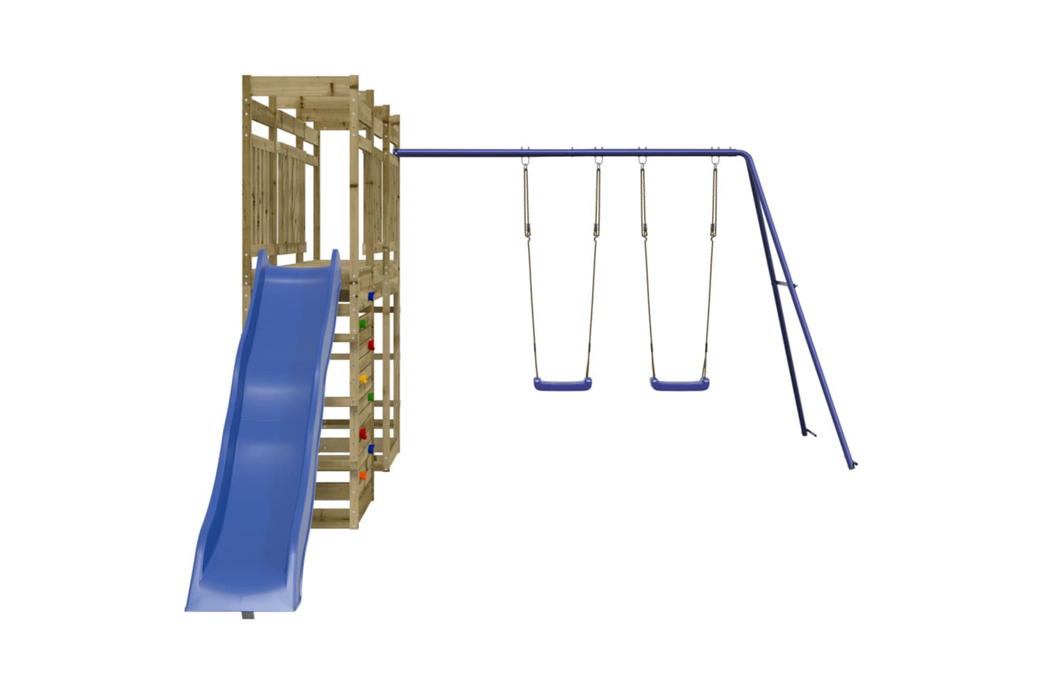 Vidaxl 3157011 Outdoor Playset Impregnated Wood Pine-3