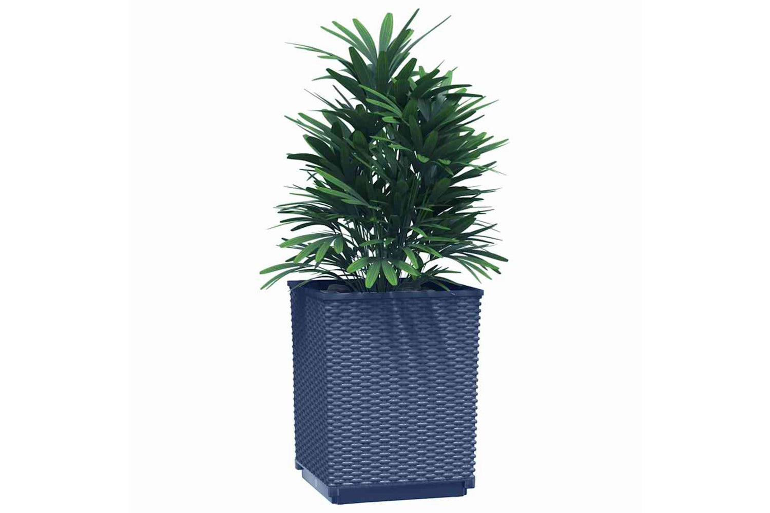 vidaXL 364185 Planters 4 Pcs Dark Grey 30x30x37cm Polypropylene-2