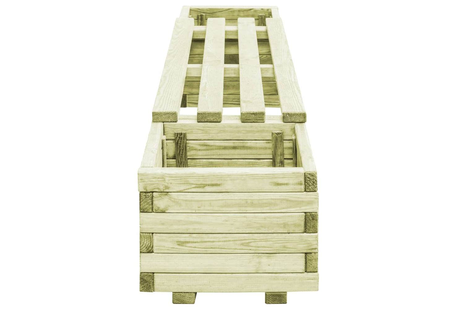 Vidaxl 44949 Garden Planter Bench Impregnated Pinewood-3