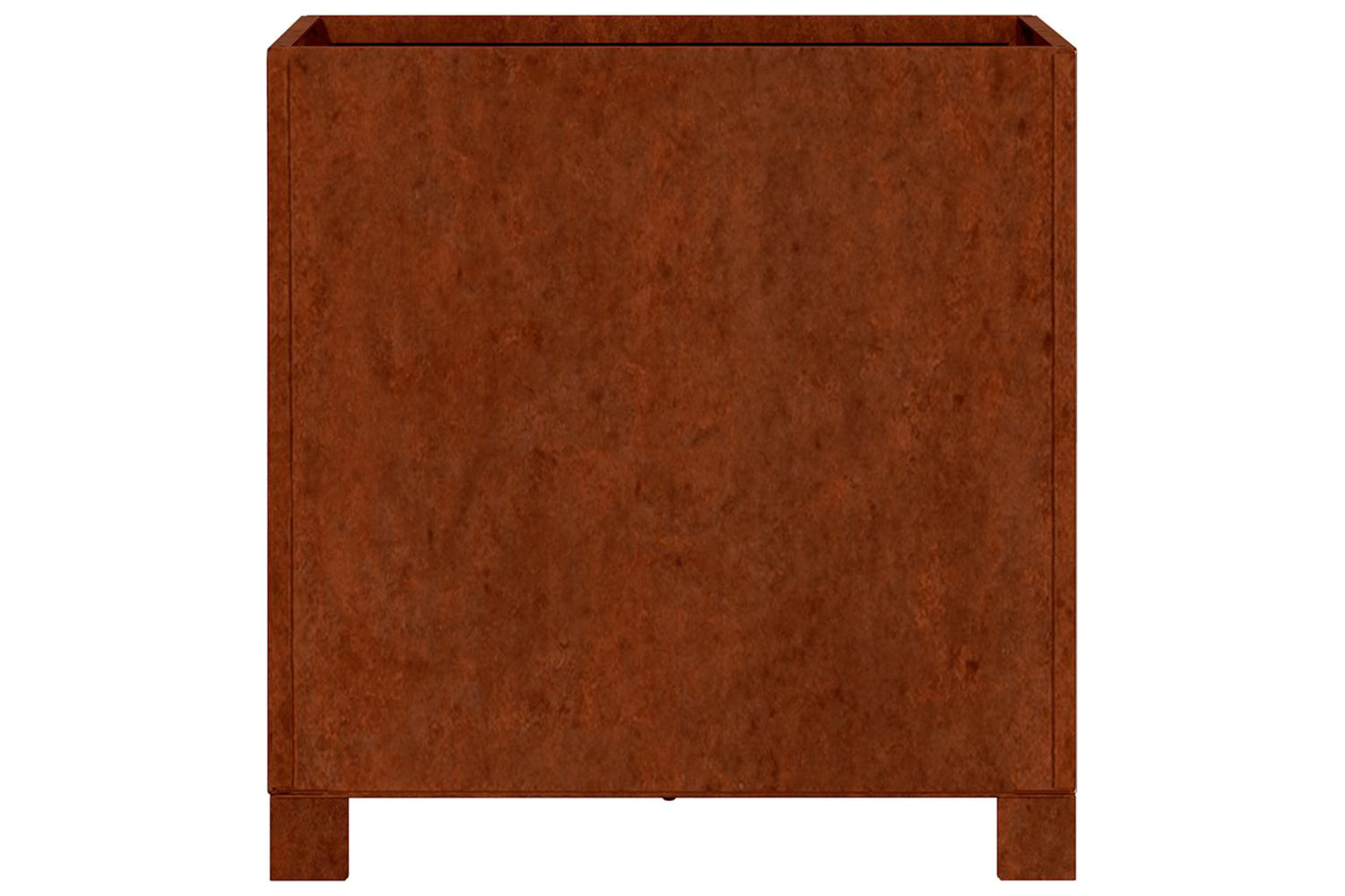 vidaXL 823681 Planters With Legs 2 Pcs Rusty 42x40x43cm Corten Steel-6