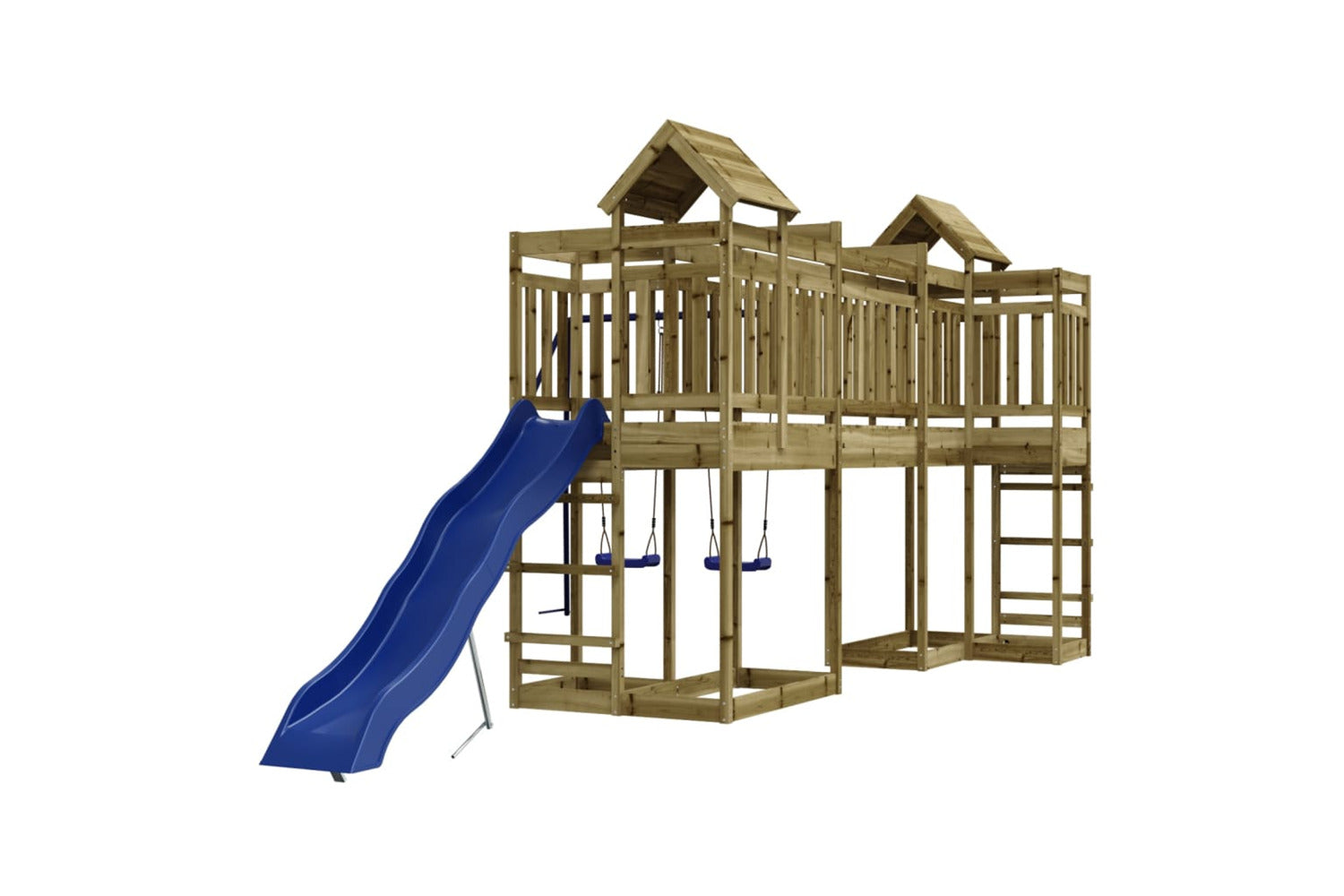 Vidaxl 3156891 Outdoor Playset Impregnated Wood Pine-3