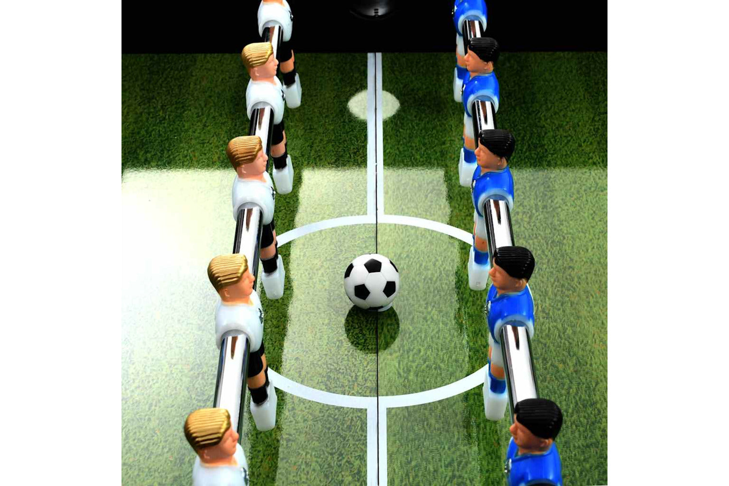 Vidaxl Football Table Steel 60 Kg 140x74.5x87.5 Cm Black-5