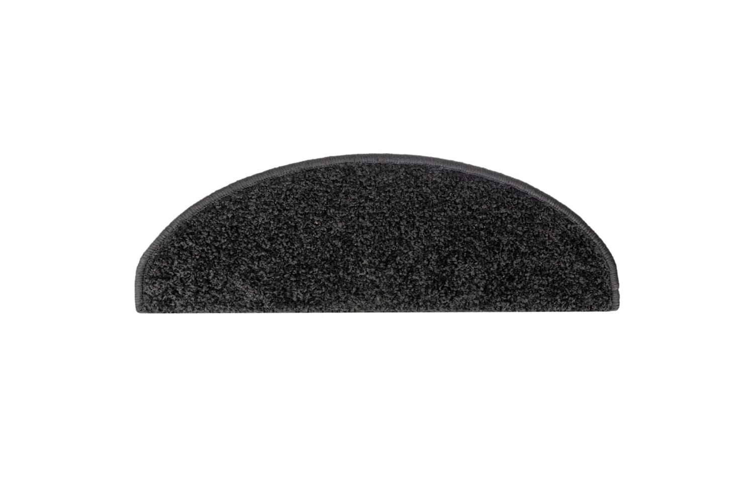 vidaXL 133901 Carpet Stair Treads 15 Pcs Black 65x21x4cm-5