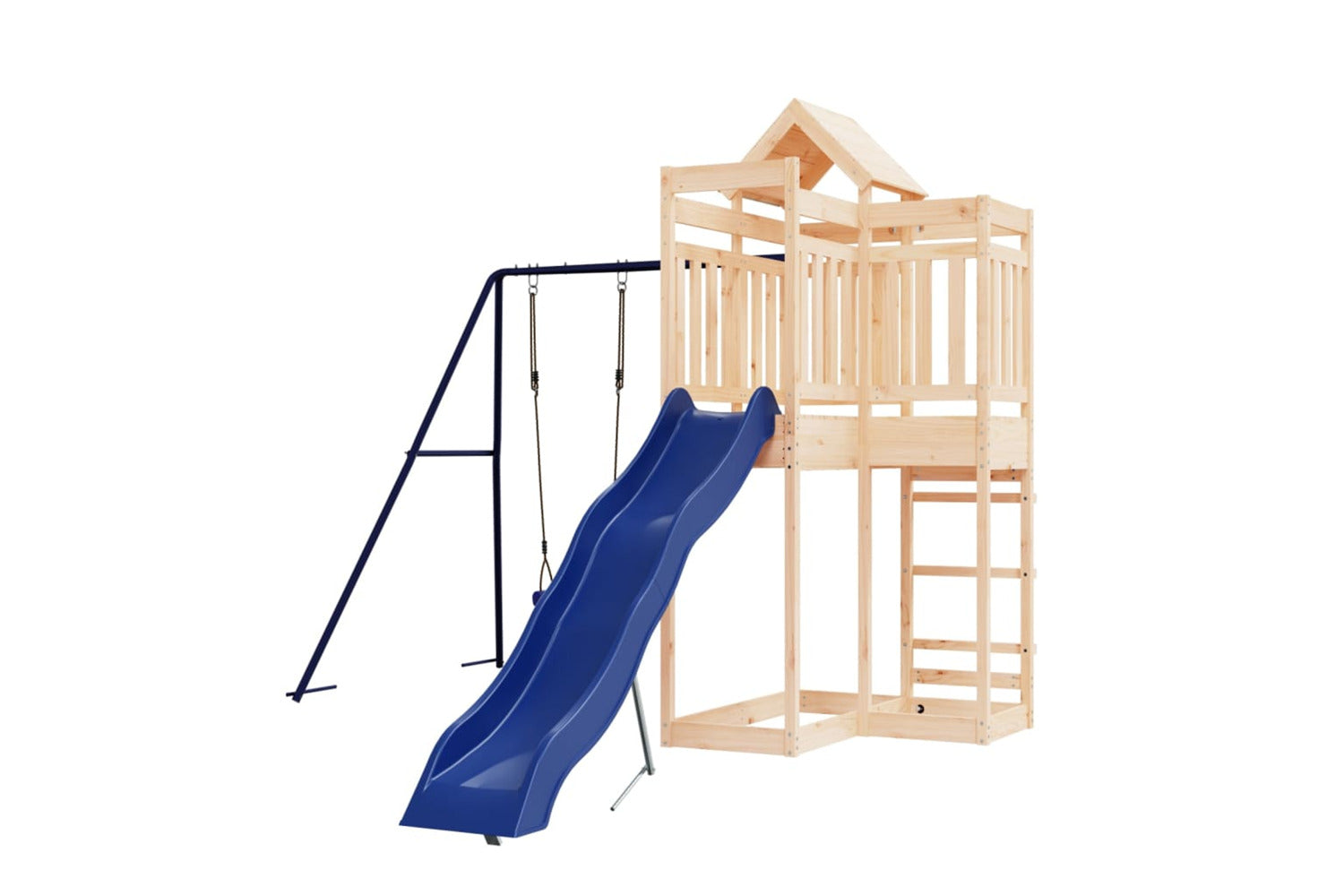 Vidaxl 3156883 Outdoor Playset Solid Wood Pine-3