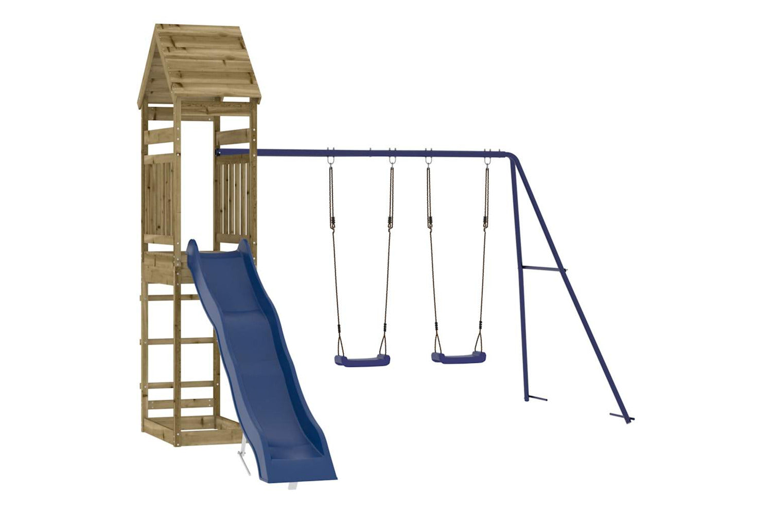 Vidaxl 3156912 Outdoor Playset Impregnated Wood Pine-3