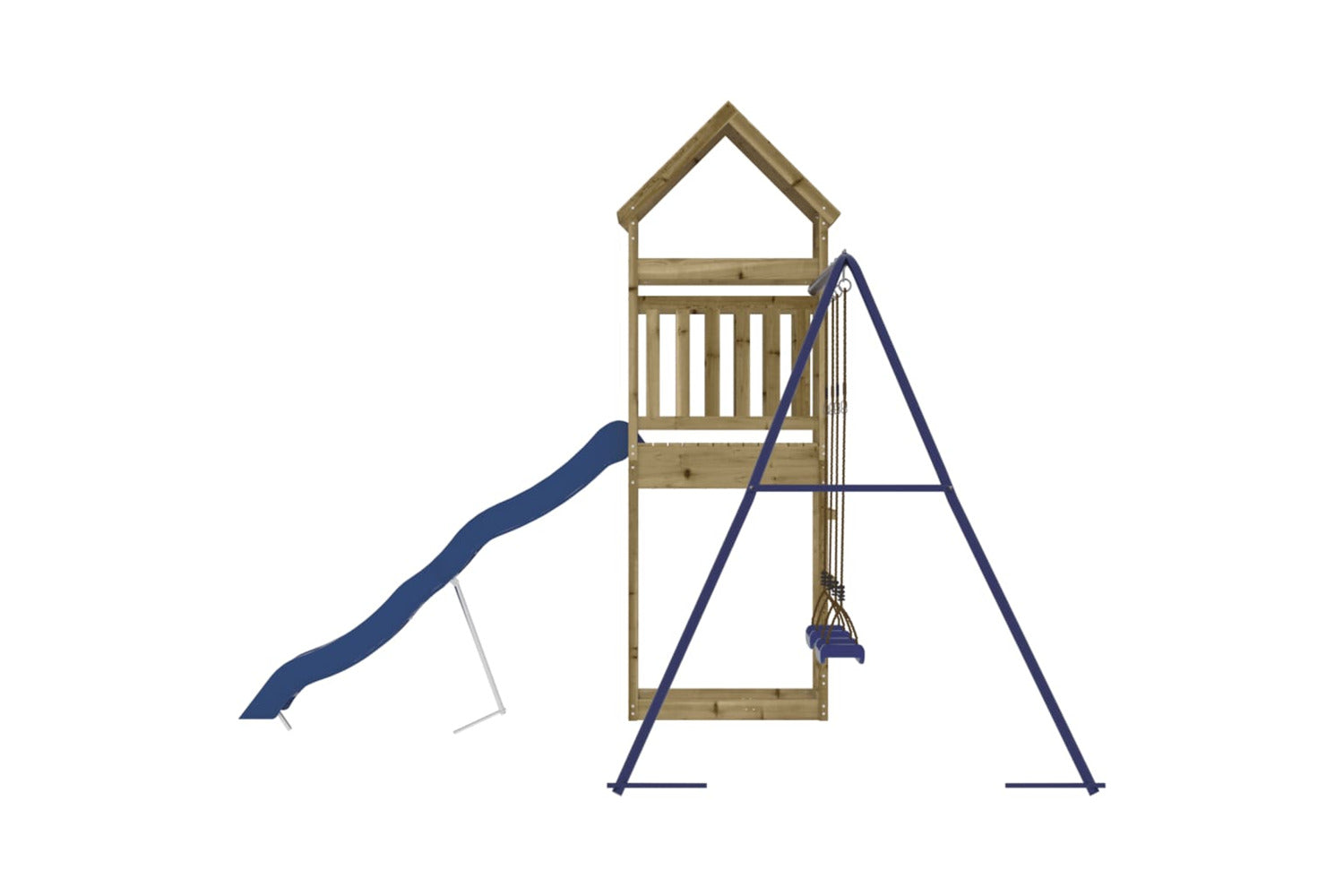 Vidaxl 3156912 Outdoor Playset Impregnated Wood Pine-6