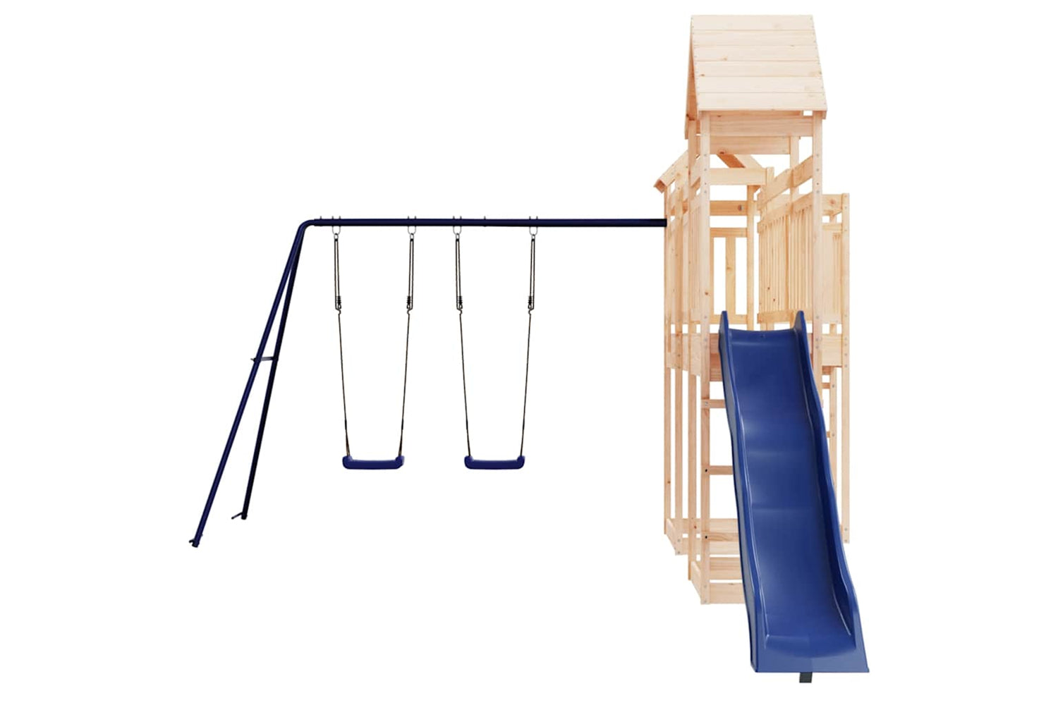 Vidaxl - 3156892 Outdoor Playset Solid Wood Pine-3