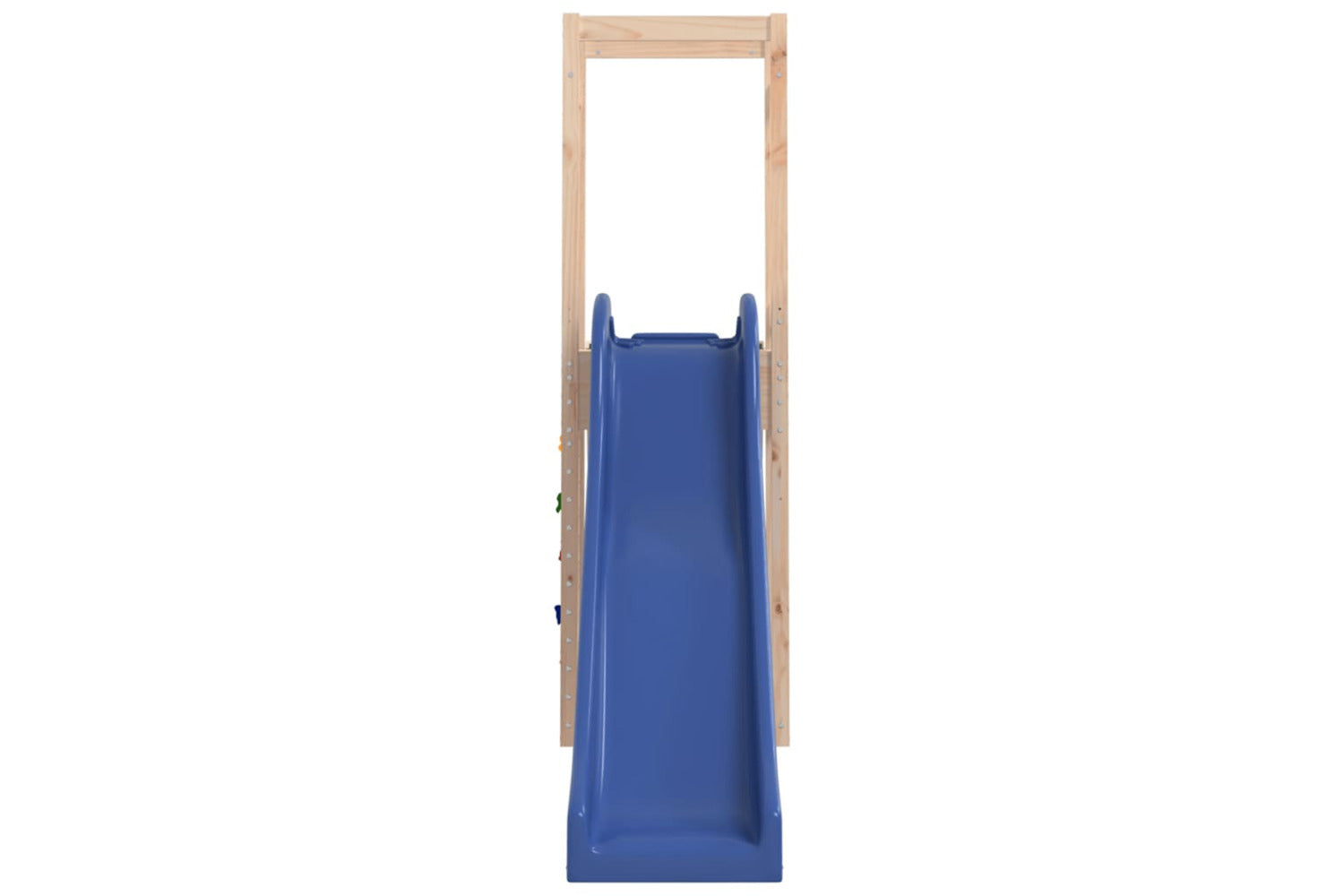 Vidaxl 3155912 Playhouse With Slide Rockwall Solid Wood Pine-4