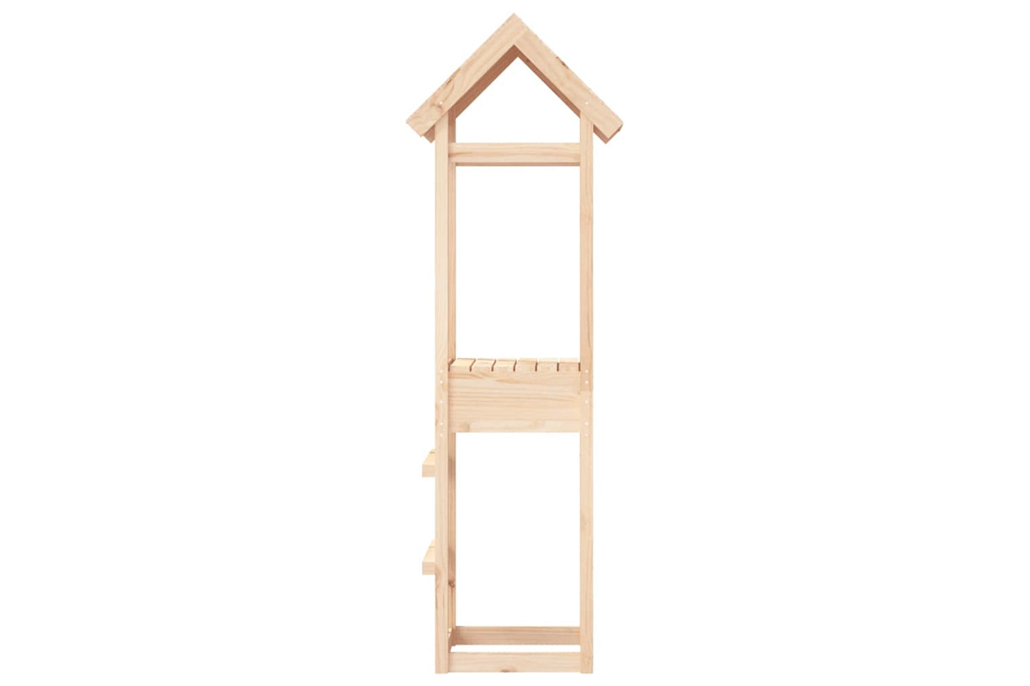 Vidaxl Play Tower 53x46.5x194 Cm Solid Wood Pine-5