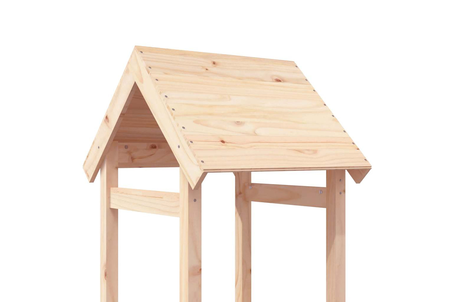 Vidaxl Play Tower 53x46.5x194 Cm Solid Wood Pine-6