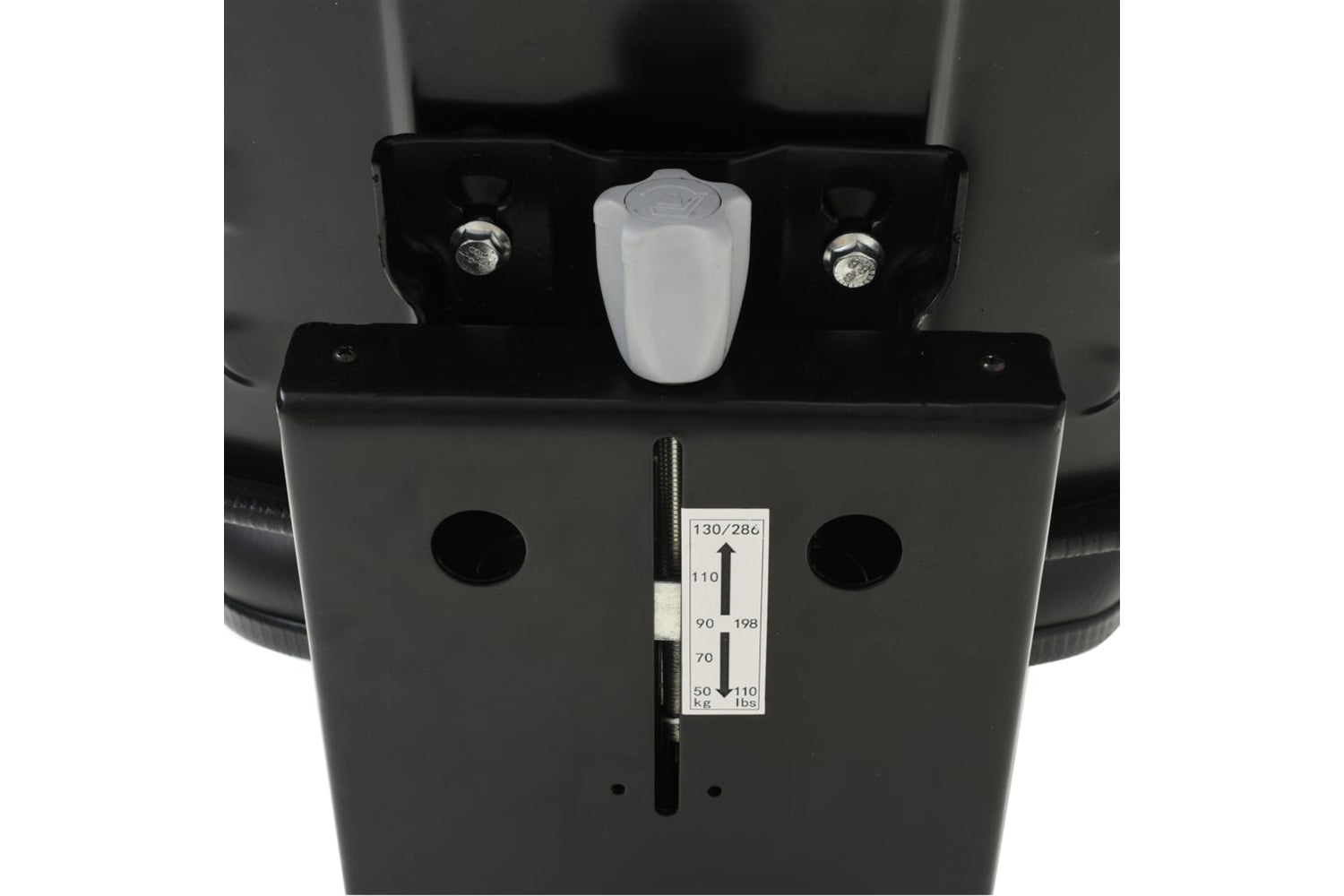 Vidaxl 142316 Tractor Seat With Suspension Black-5