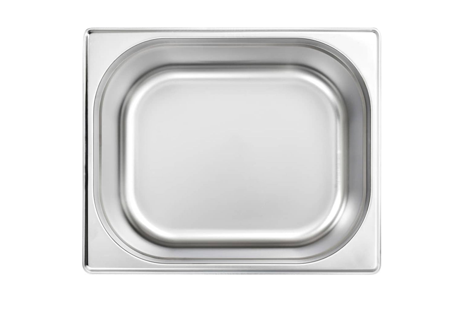 vidaXL 50890 Gastronorm Containers 2 Pcs Gn 1/2 200mm Stainless Steel-5