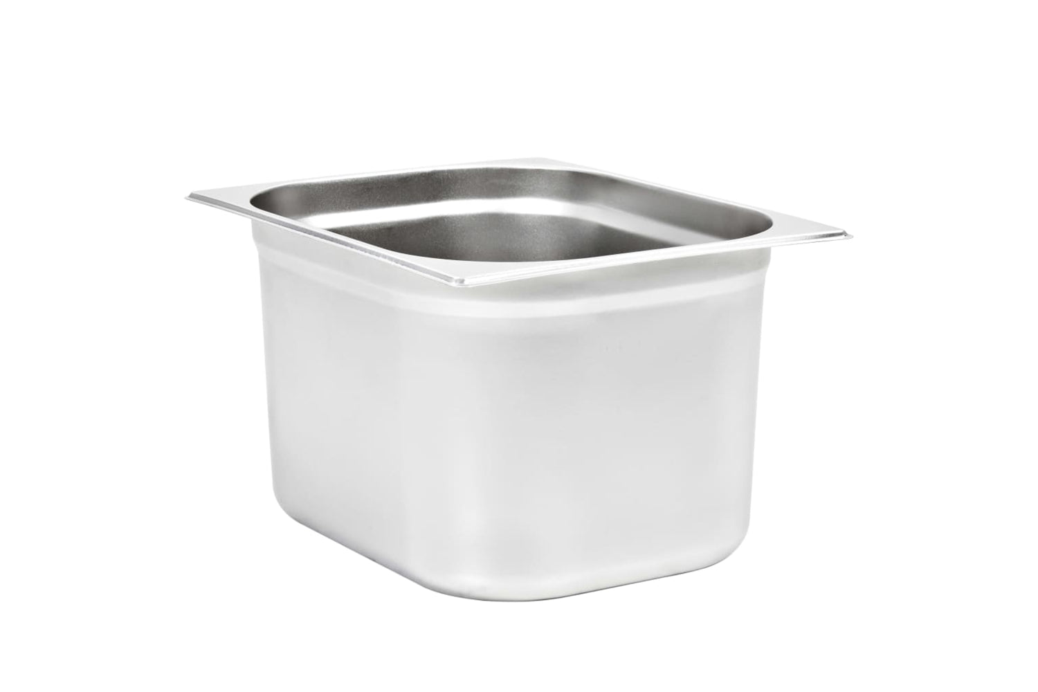 vidaXL 50890 Gastronorm Containers 2 Pcs Gn 1/2 200mm Stainless Steel-3