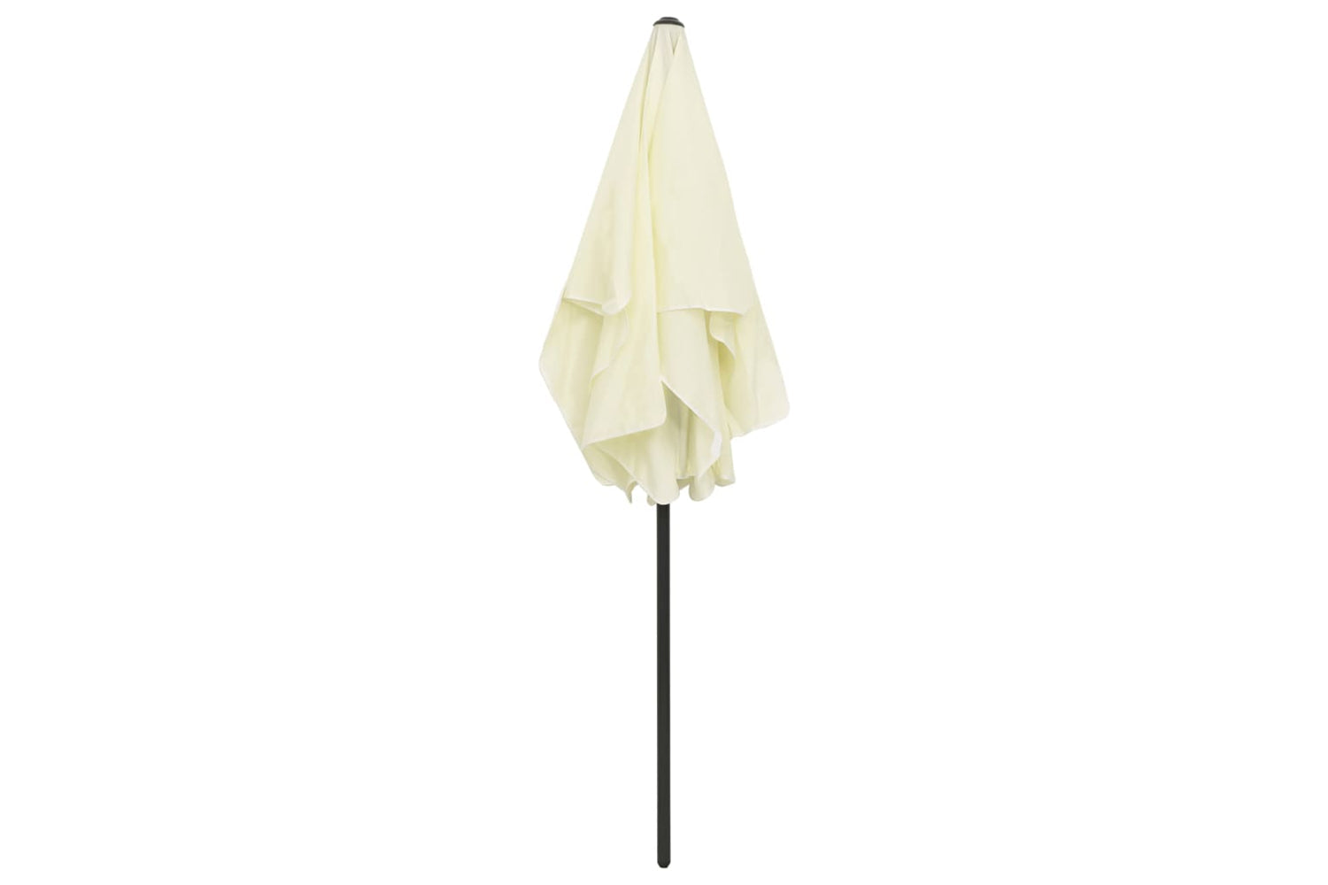 vidaXL 314719 Beach Umbrella Sand Yellow 180x120cm-5