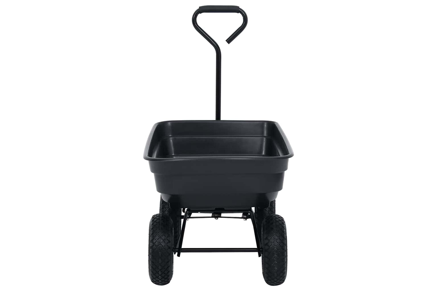 Vidaxl 92579 Garden Tipping Hand Cart 300 Kg 75l Black-5