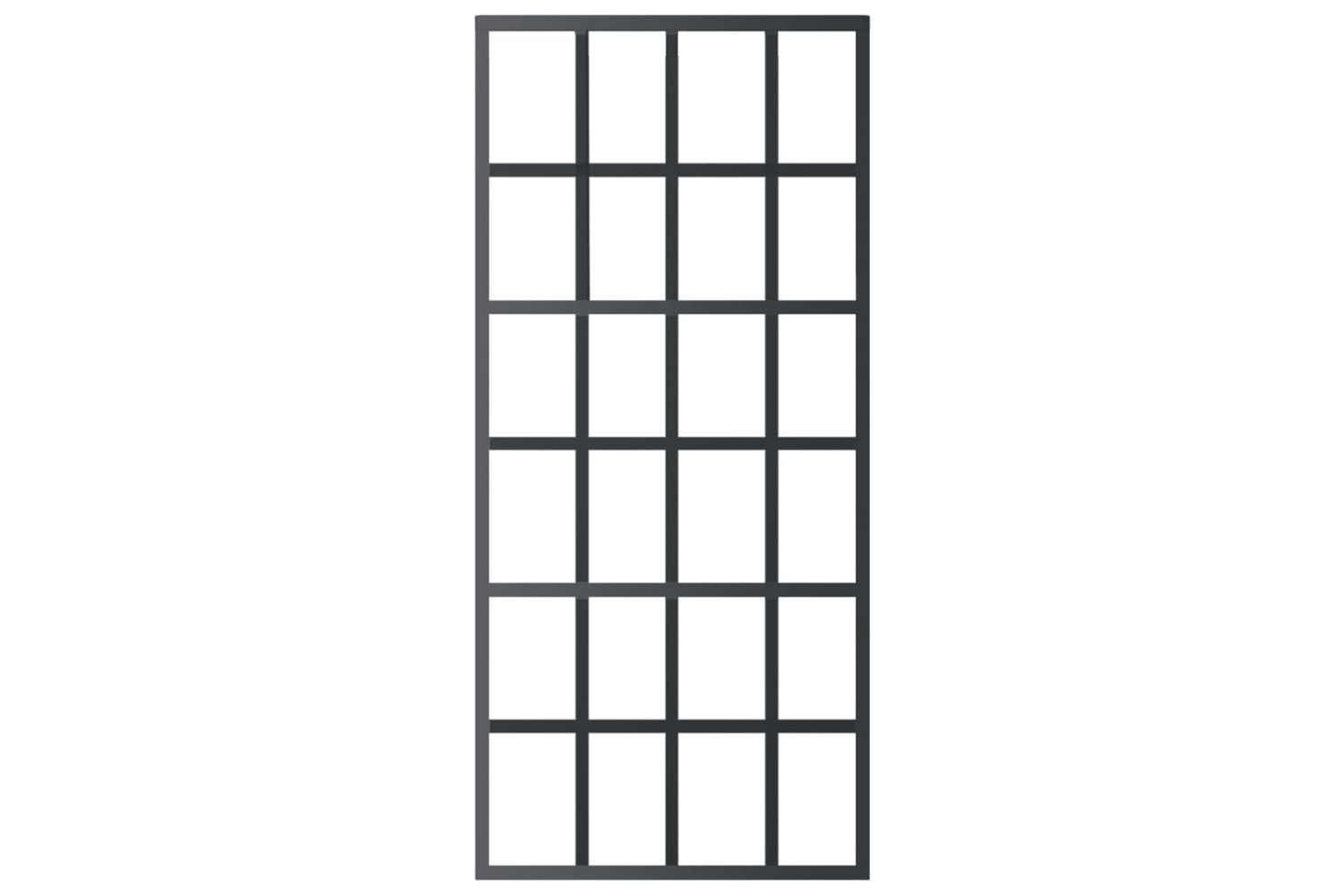 vidaXL 151021 Sliding Door Esg Glass And Aluminium 90x205cm Black-3