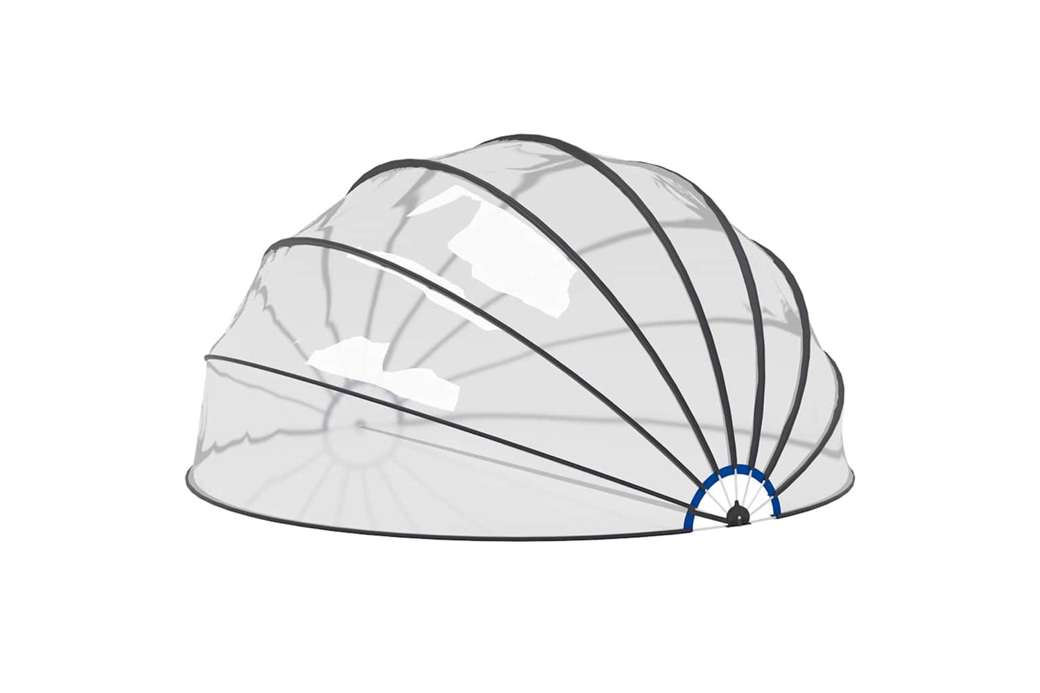 vidaXL 92798 Pool Dome 559x275cm-2