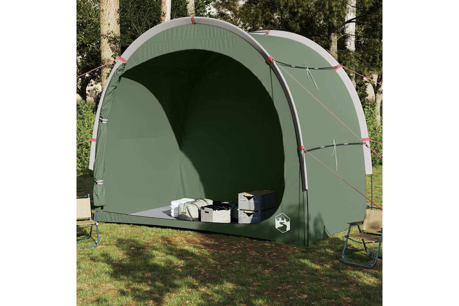 Vidaxl Storage Tent Green Waterproof-2