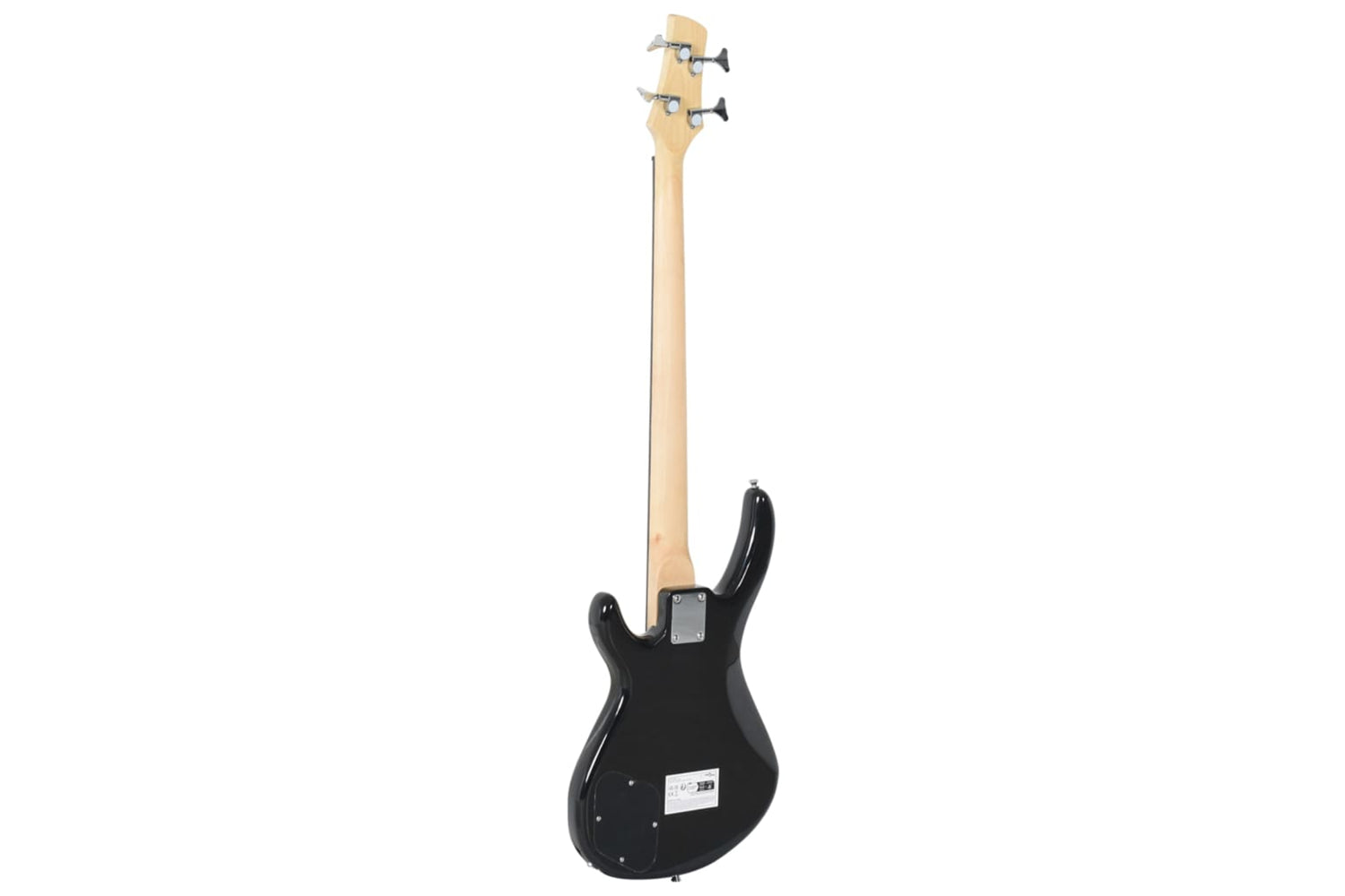 vidaXL 70183 Electric Bass Guitar For Beginner With Bag Brown And Black 4/4 46"-5