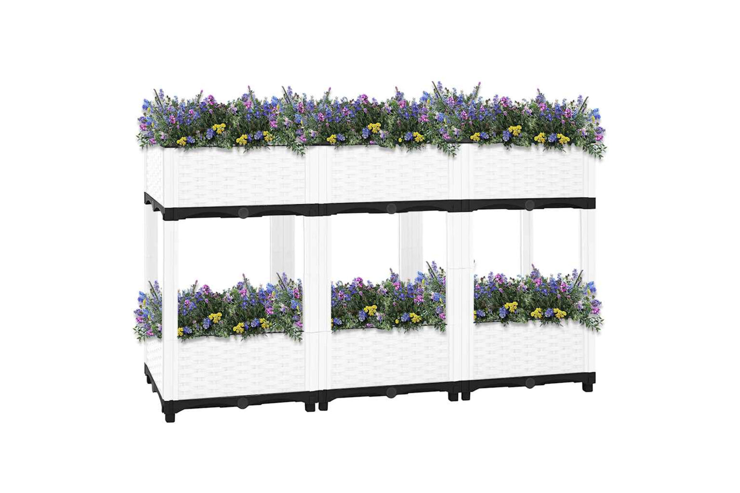 vidaXL Raised Bed 120x40x71cm Polypropylene-2
