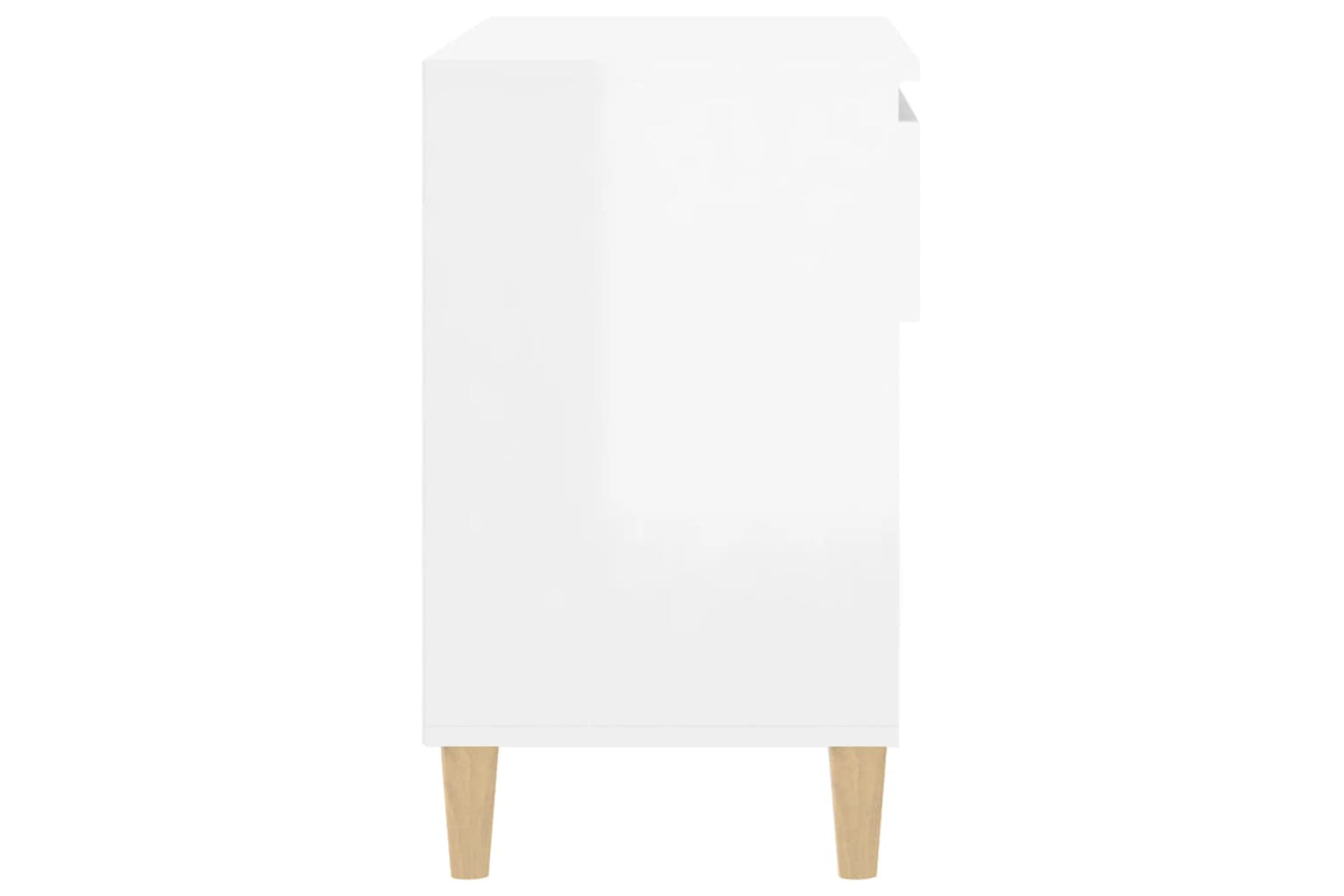 vidaXL 819758 Shoe Cabinet High Gloss White 70x36x60cm Engineered Wood-7