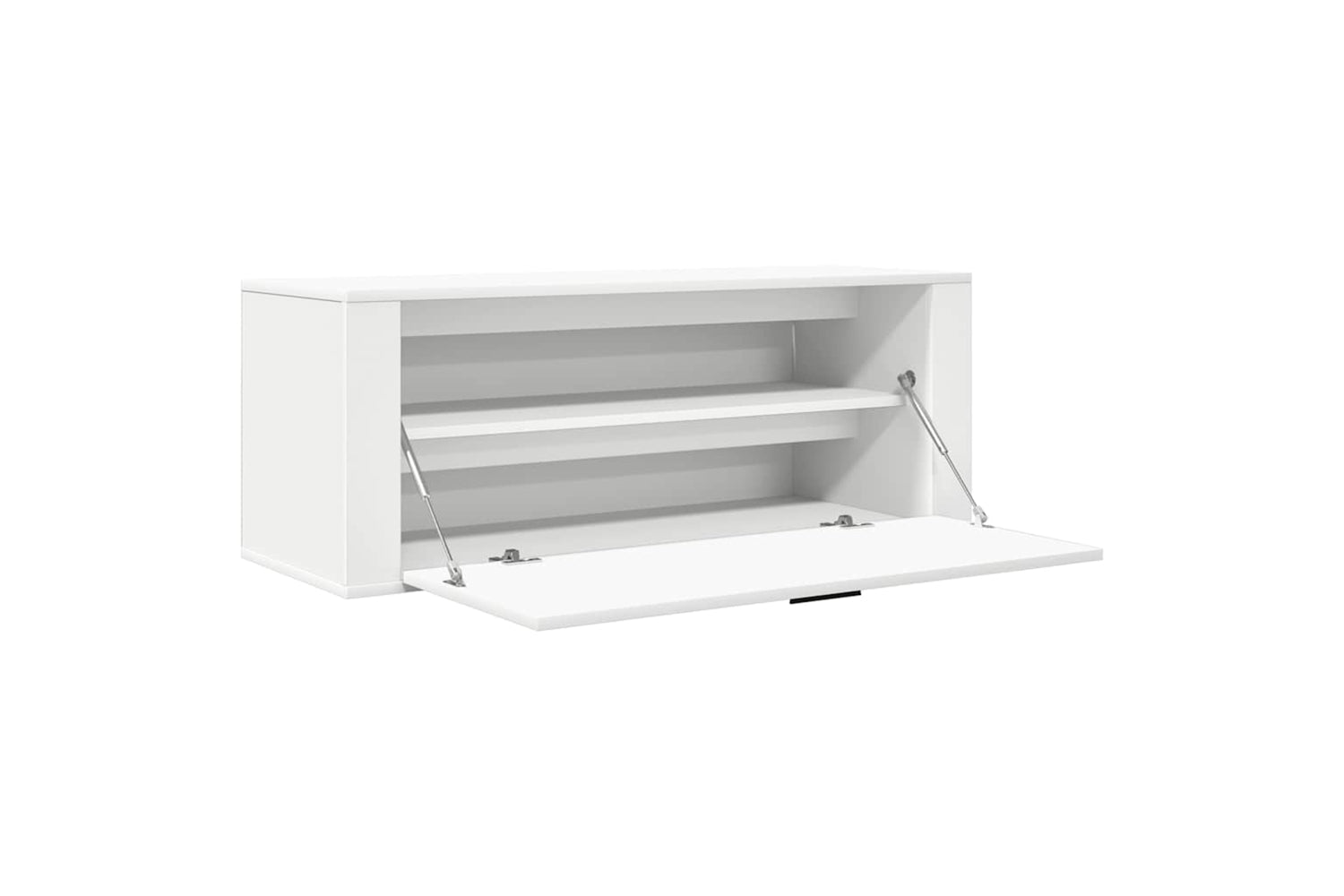vidaXL 821020 Wall Shoe Cabinet White 100x35x38cm Engineered Wood-5