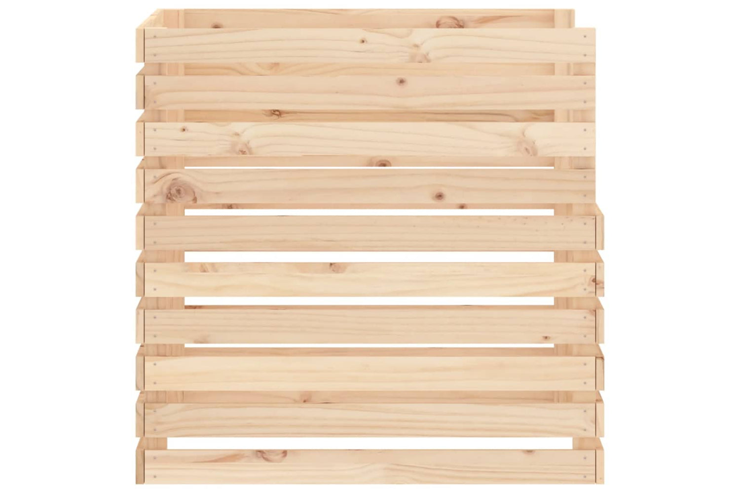 vidaXL 822187 Composter 80x80x78cm Solid Wood Pine-5