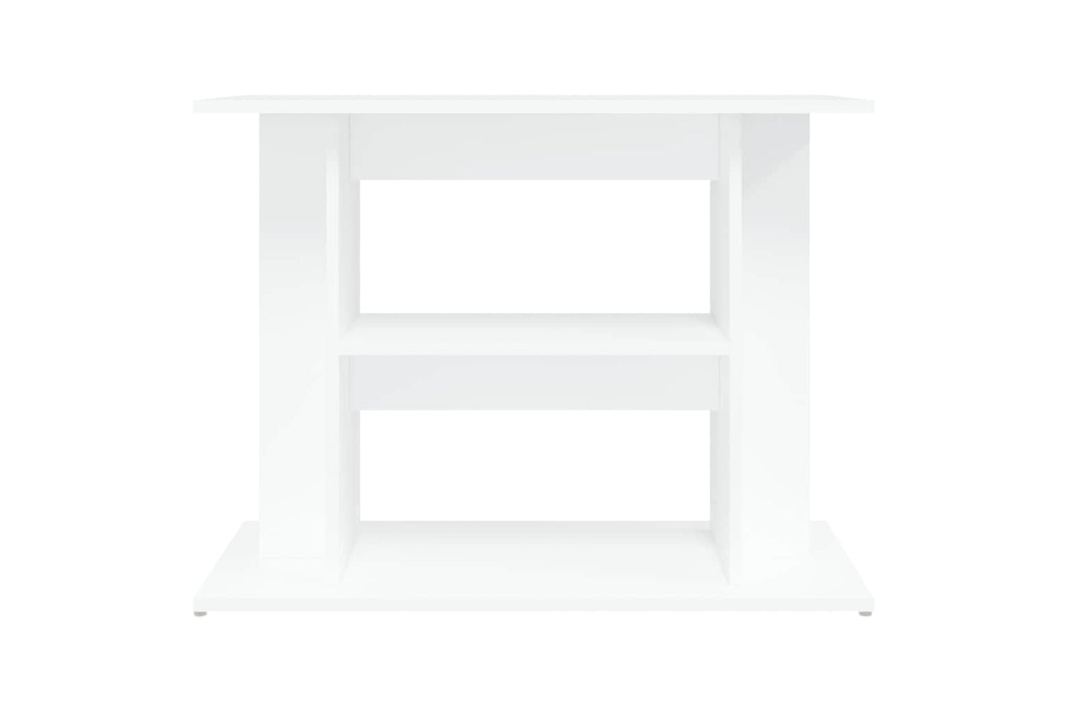 vidaXL 833575 Aquarium Stand White 80x35x60cm Engineered Wood-3