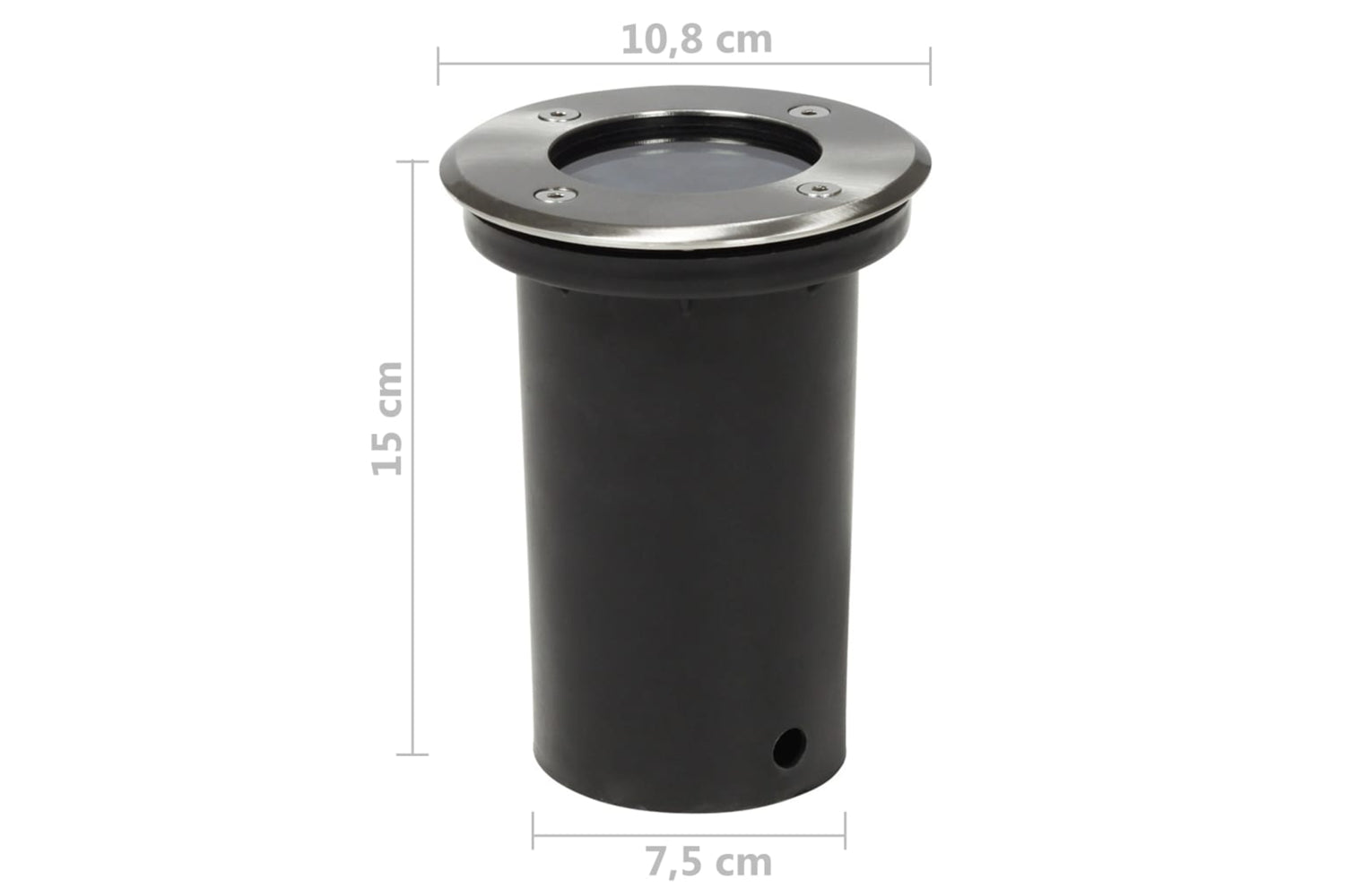 Vidaxl 160436 Outdoor Ground Lights 12 Pcs Round-5