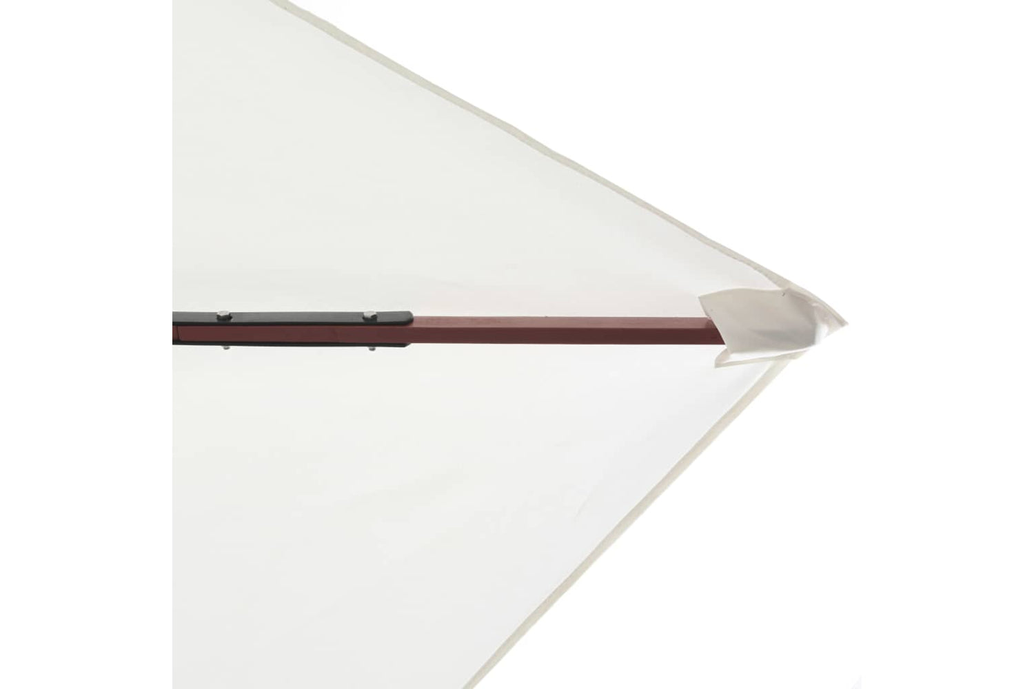 vidaXL 42960 Parasol 200x300cm Wooden Pole Cream White-4