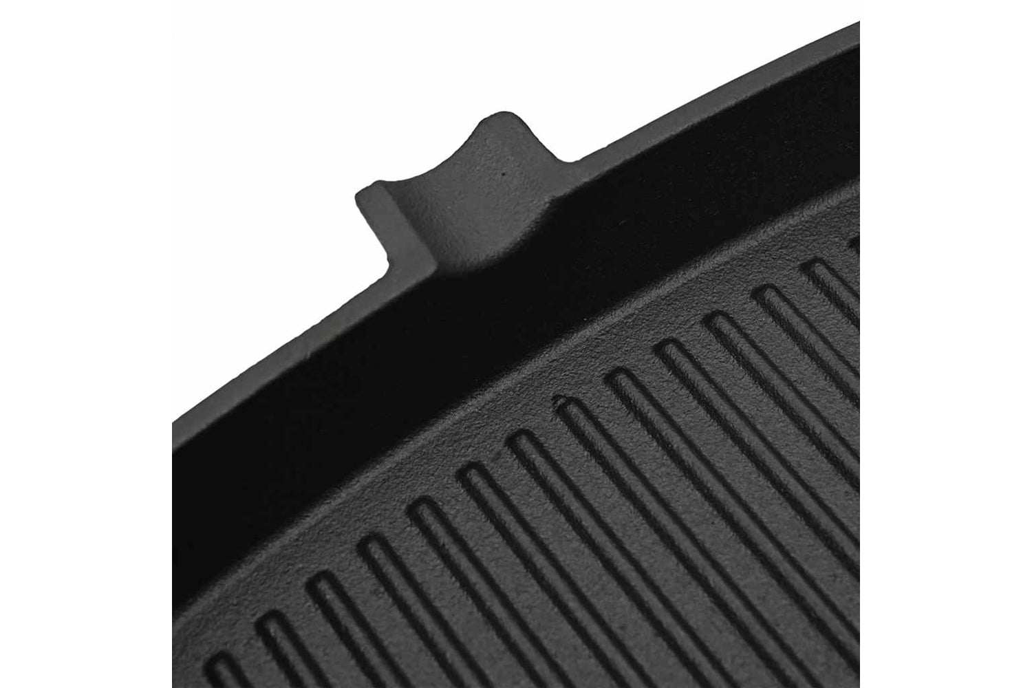 vidaXL 50125 Grill Pan With Wooden Handle Cast Iron 20x20cm-5