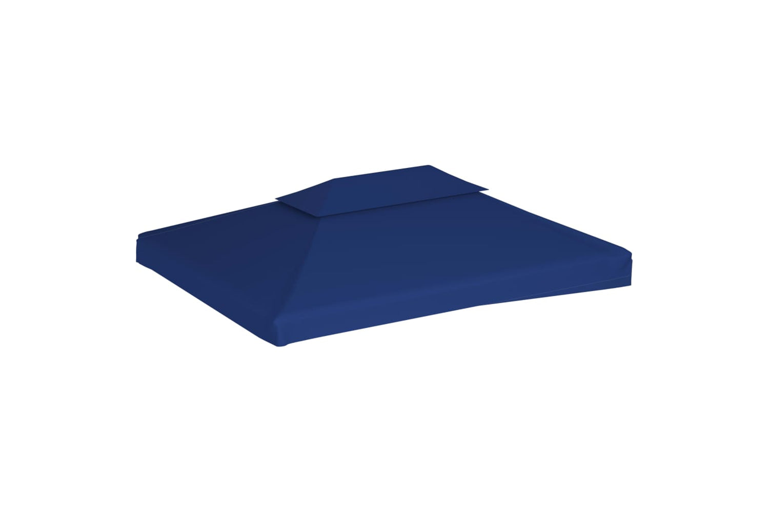 Vidaxl 44759 2-tier Gazebo Top Cover 310 G/mâ² 4x3 M Blue-2