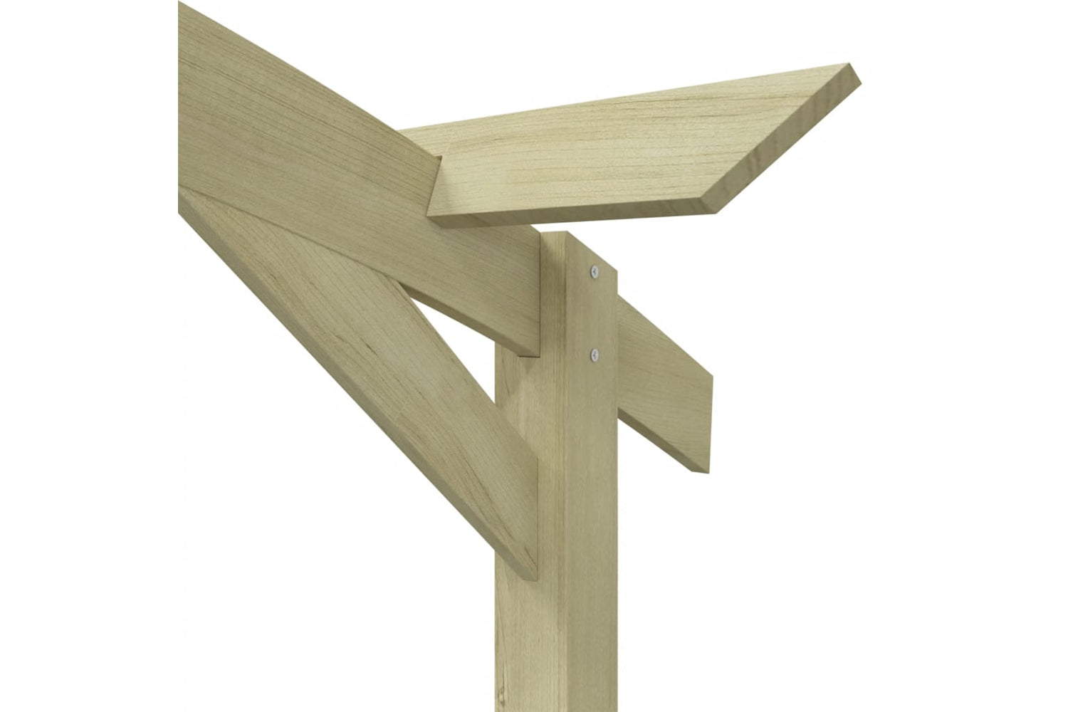 vidaXL 44925 Garden Pergola Impregnated Pinewood 180x210x40cm-5