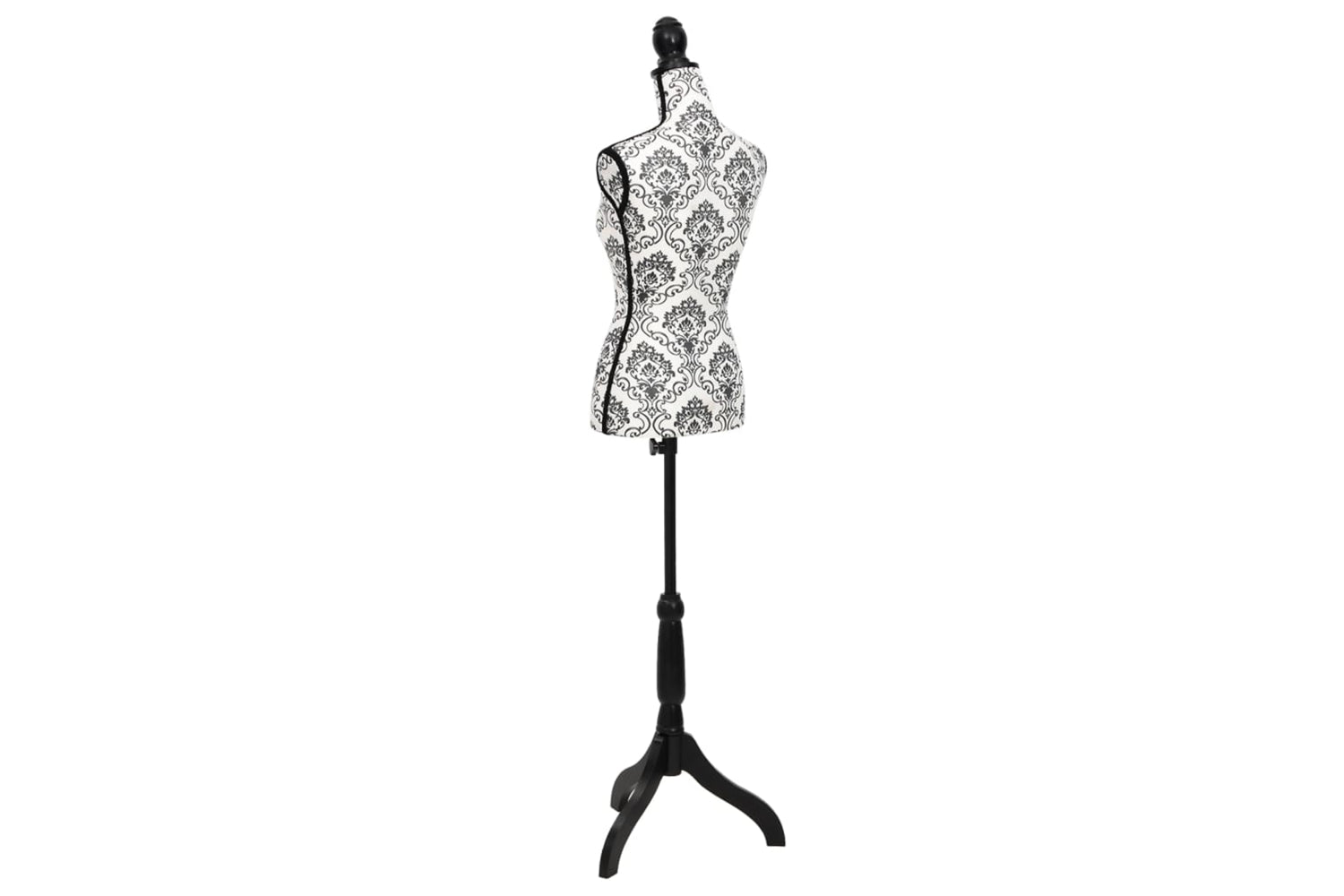 Vidaxl 30021 Ladies Bust Black White-4