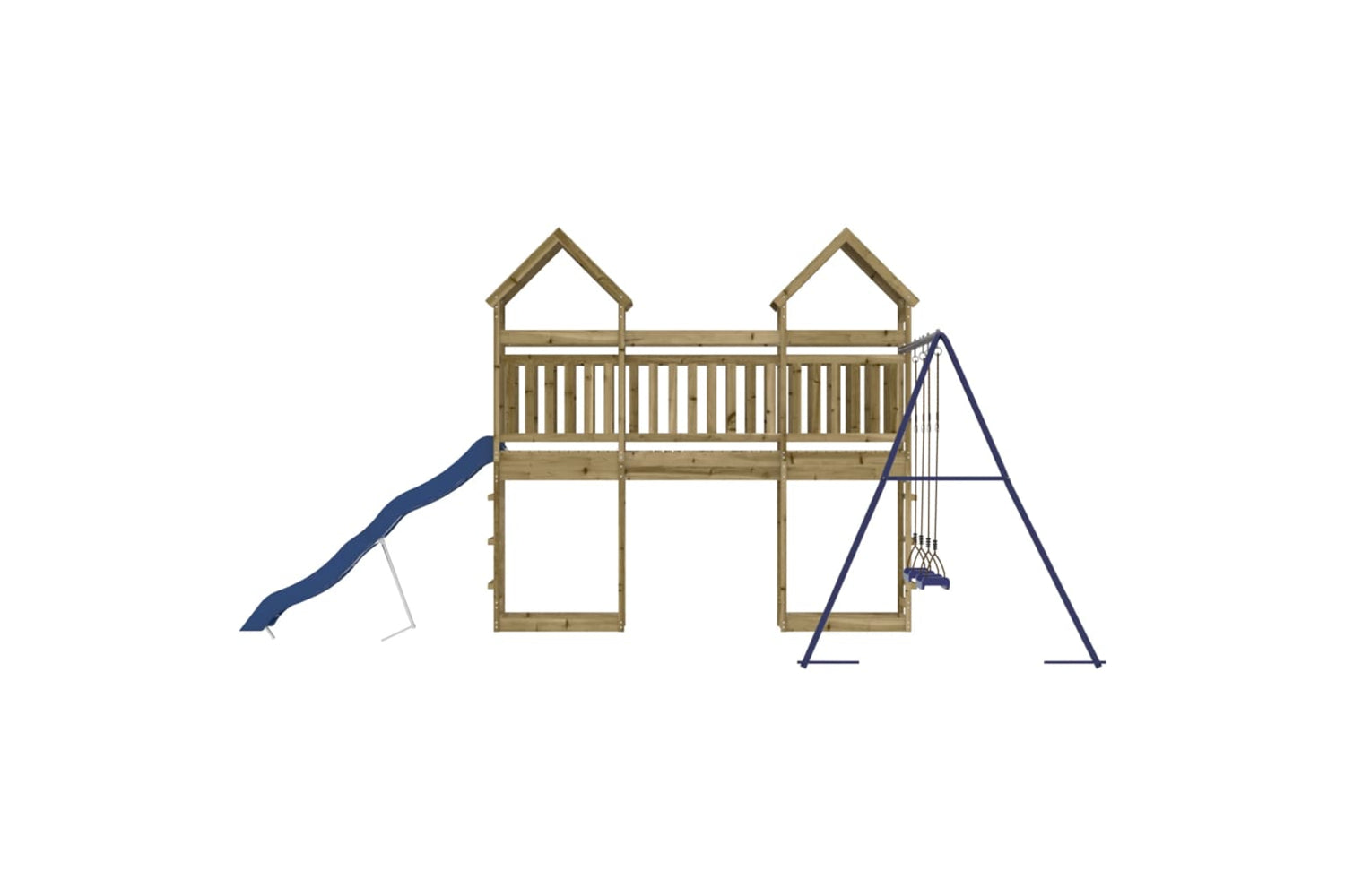 Vidaxl - 3156915 Outdoor Playset Impregnated Wood Pine-5