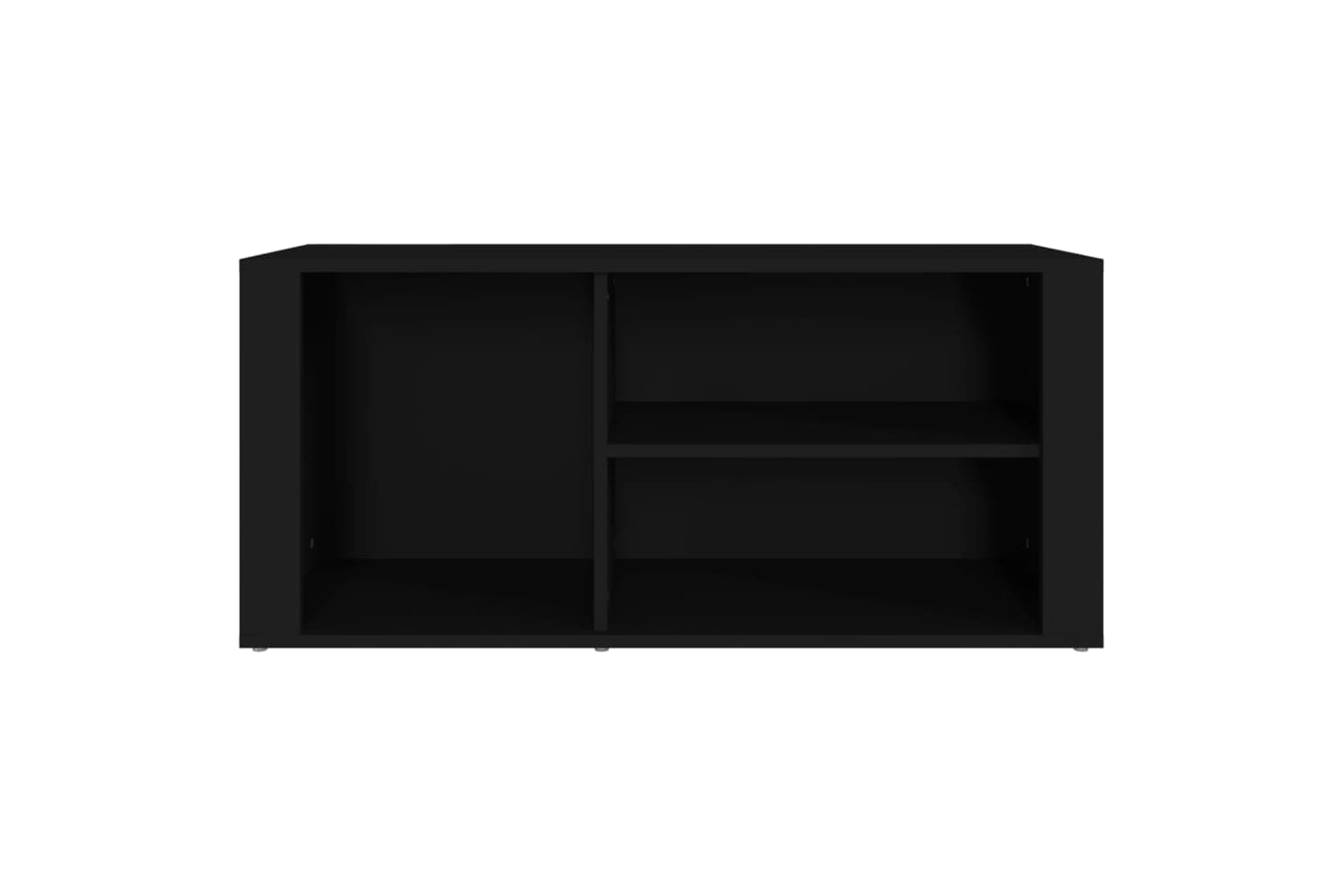 vidaXL 816921 Shoe Cabinet Black 100x35x45cm Engineered Wood-4