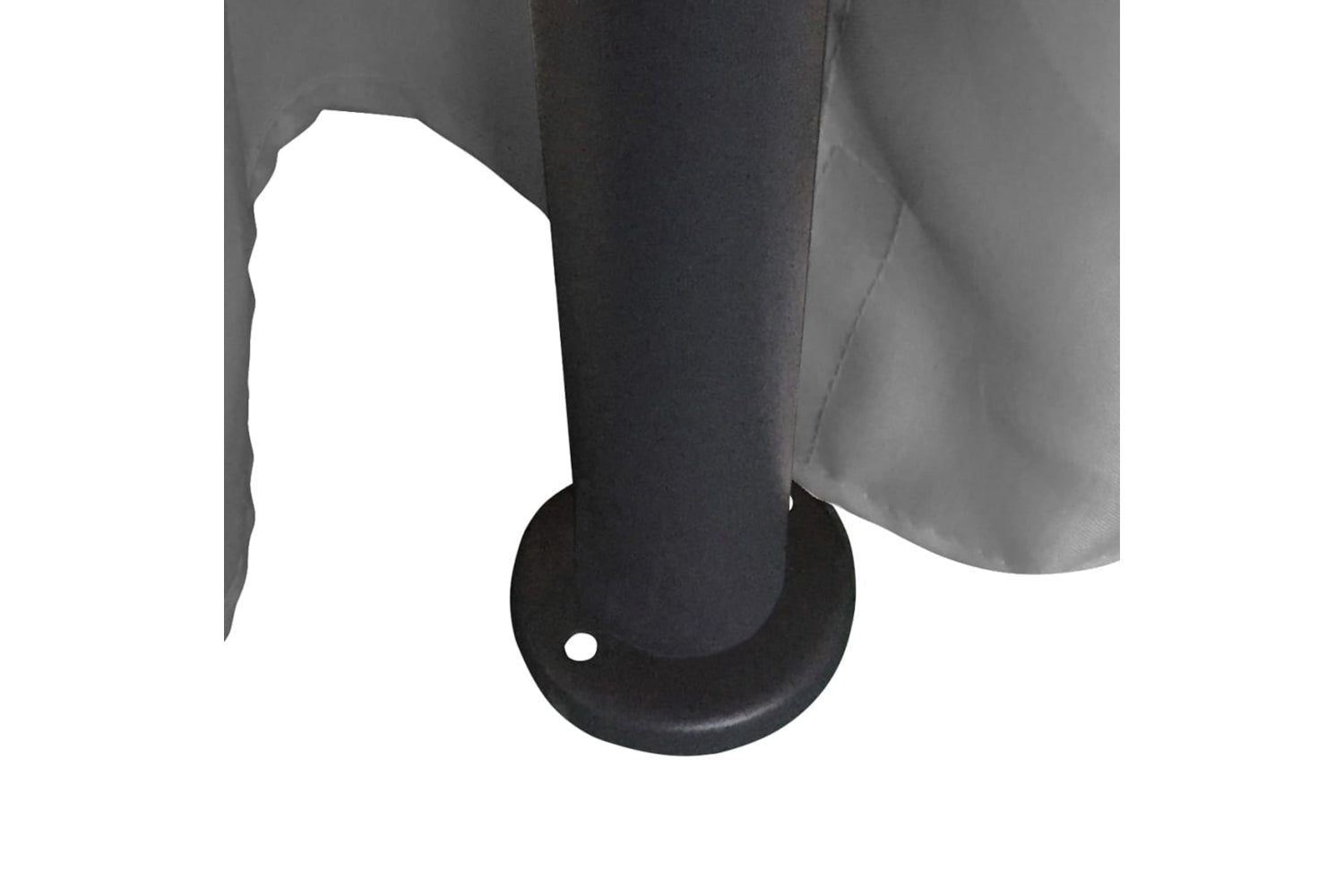 Vidaxl 44762 Gazebo With Curtains Round 3.5x2.7 M Anthracite-5
