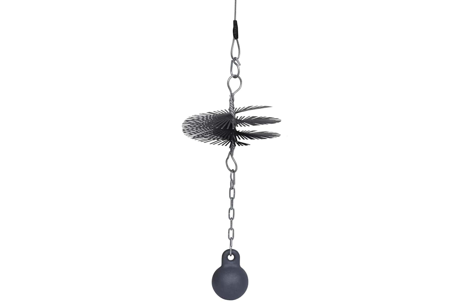 vidaXL 141271 Round Chimney Cleaning Brush Dia. 15cm-4