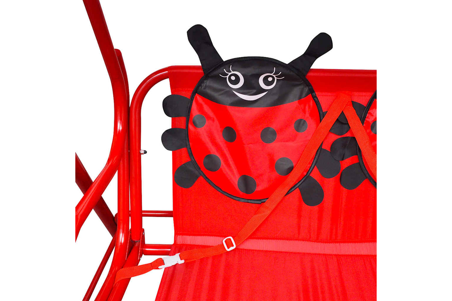 Vidaxl Kids Swing Seat Red-4
