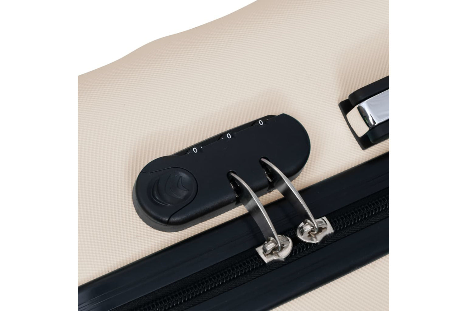 Vidaxl 92416 Hardcase Trolley Set 3 Pcs Gold Abs-7