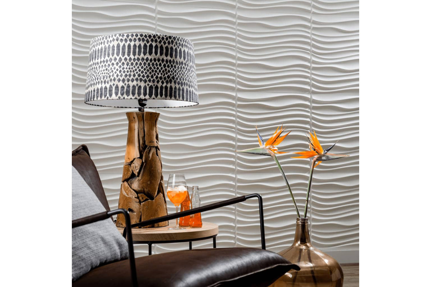 Wallart 276210 24 Pcs 3d Wall Panels Ga-wa22 Maxwell-4