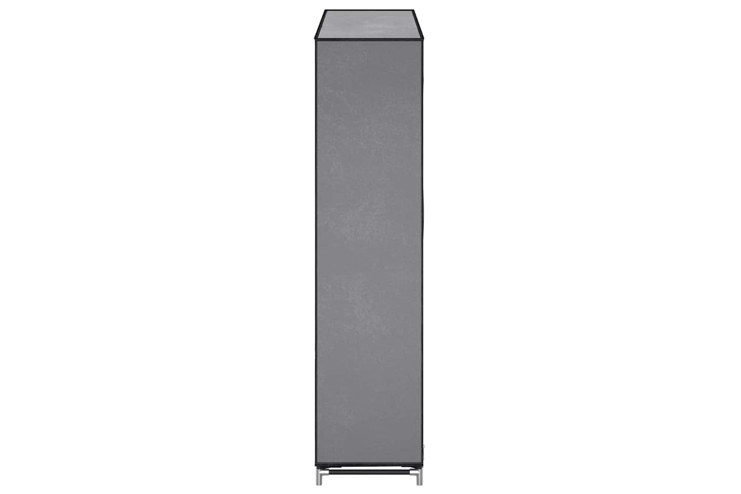 vidaXL 282434 Shoe Cabinet With Cover Grey 115x28x110cm Fabric-4