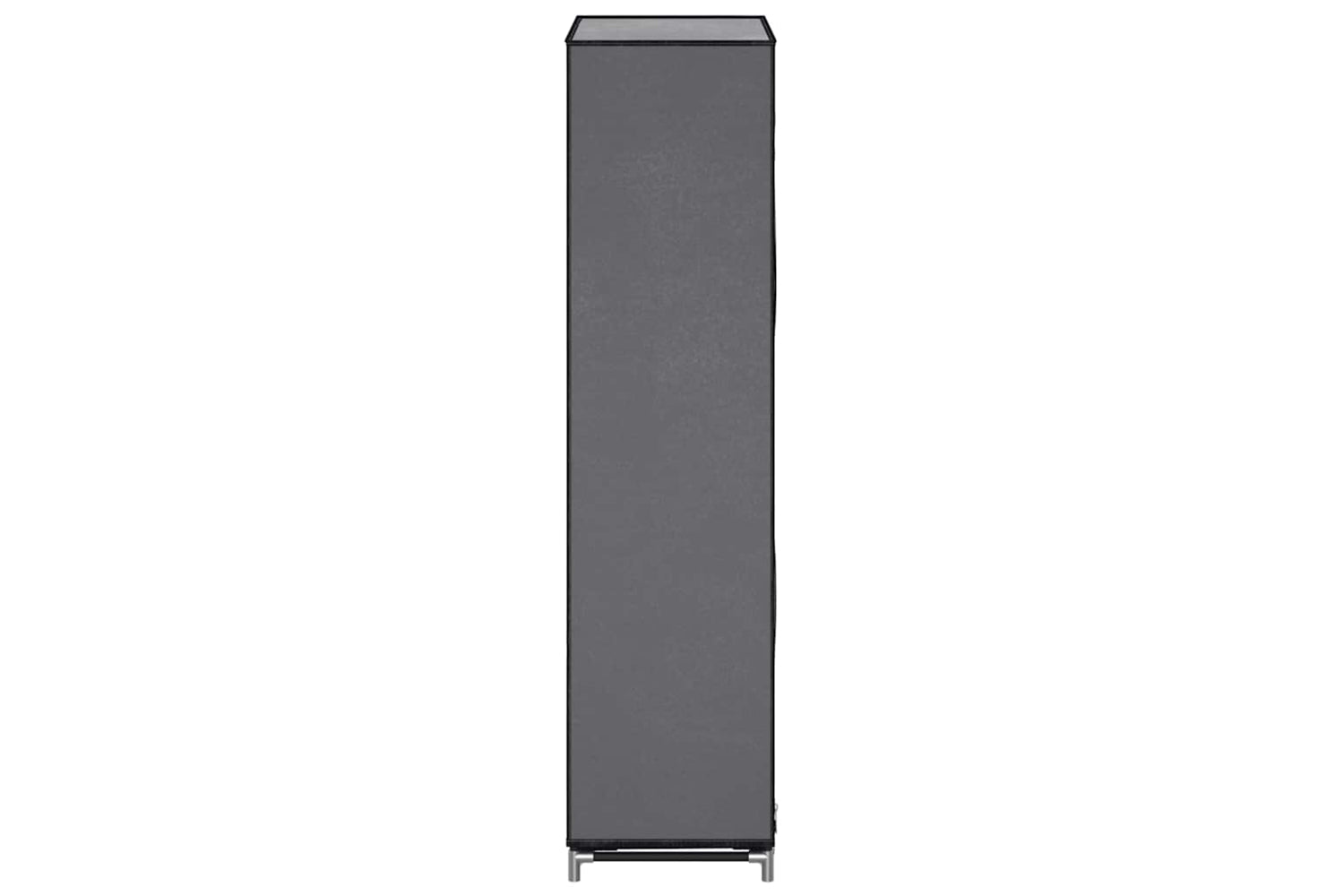 vidaXL 282430 Shoe Cabinet With Cover Grey 58x28x106cm Fabric-4