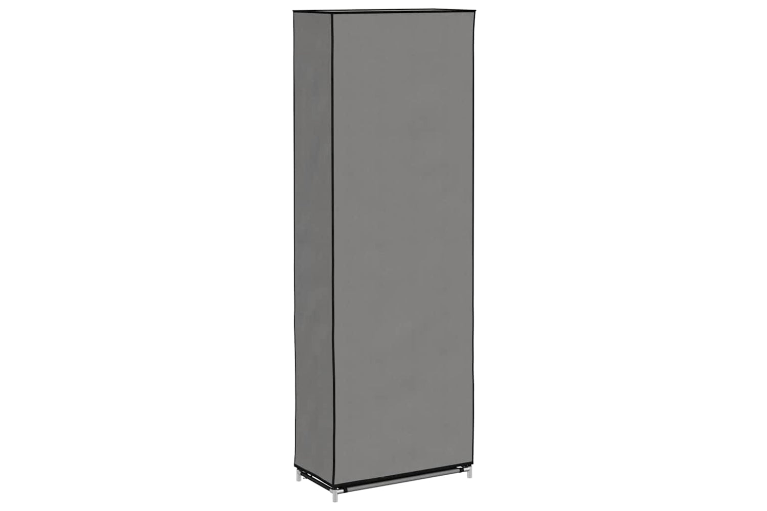 vidaXL 282432 Shoe Cabinet With Cover Grey 57x29x162cm Fabric-5