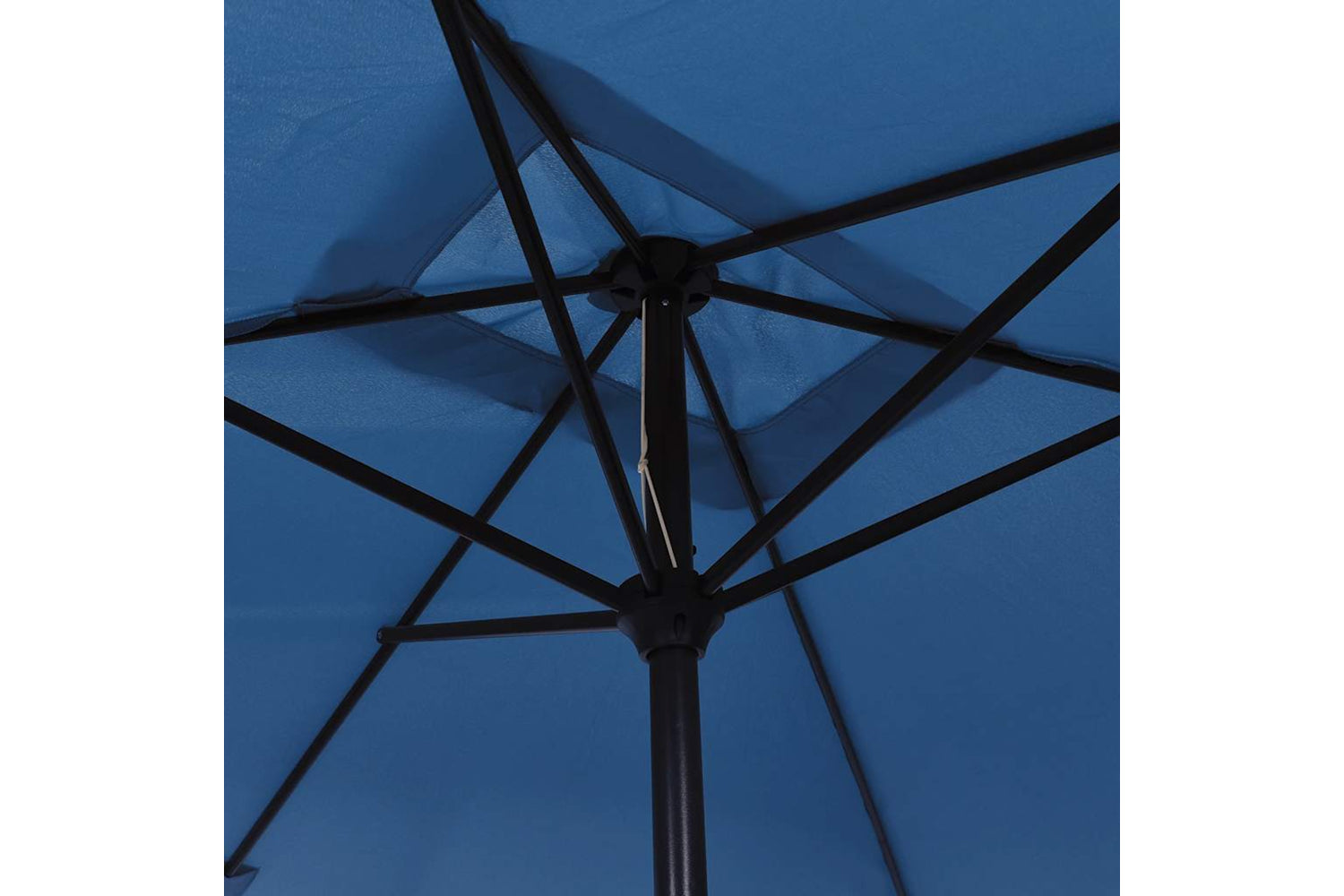 Vidaxl Garden Parasol With Metal Pole 300x200 Cm Azure-4