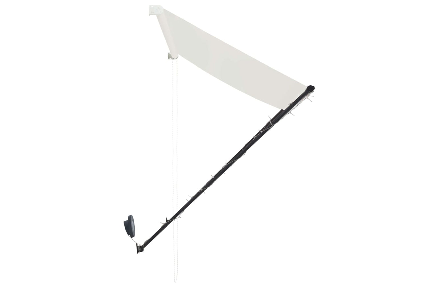 vidaXL 145926 Retractable Awning With Led 350x150cm Cream-5