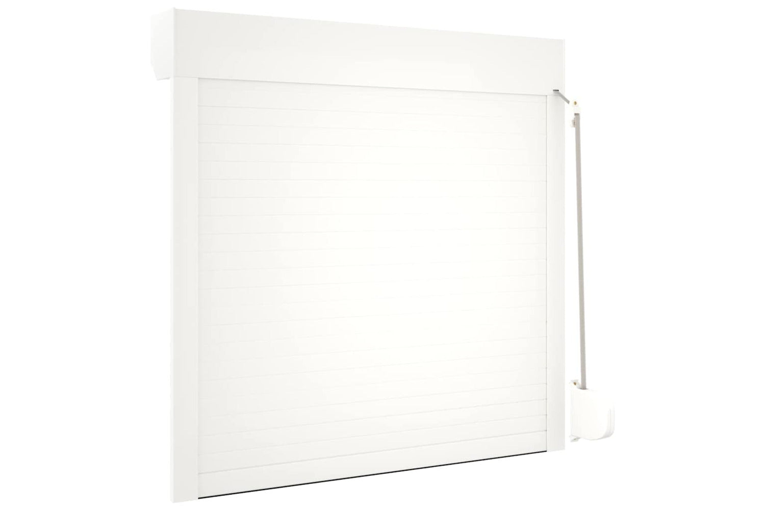 Vidaxl Roller Shutter Aluminium 100x100 Cm White-6